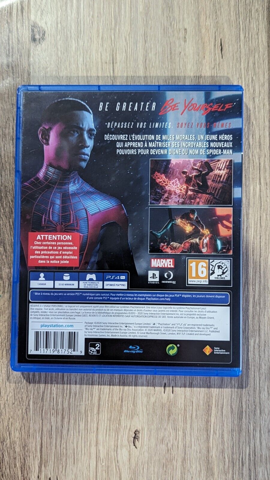 Marvel's Spider-Man : Miles Morales PS4