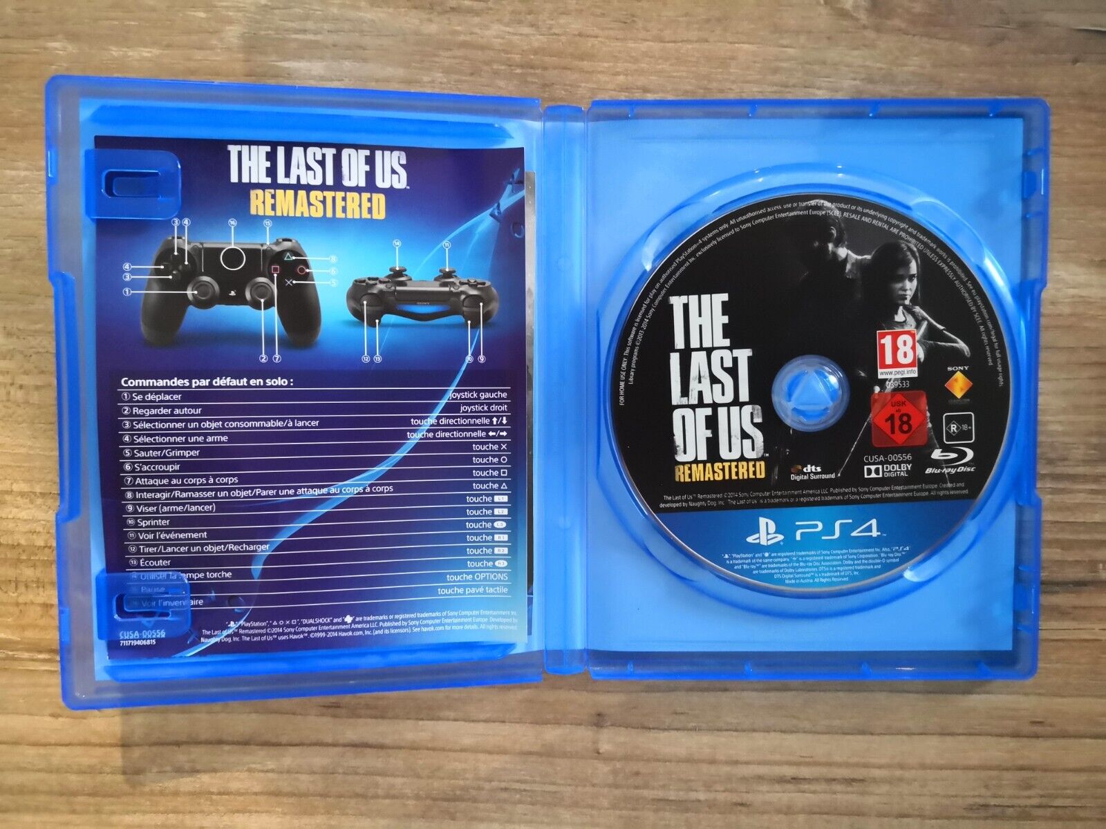 The Last Of Us : Remastered PS4