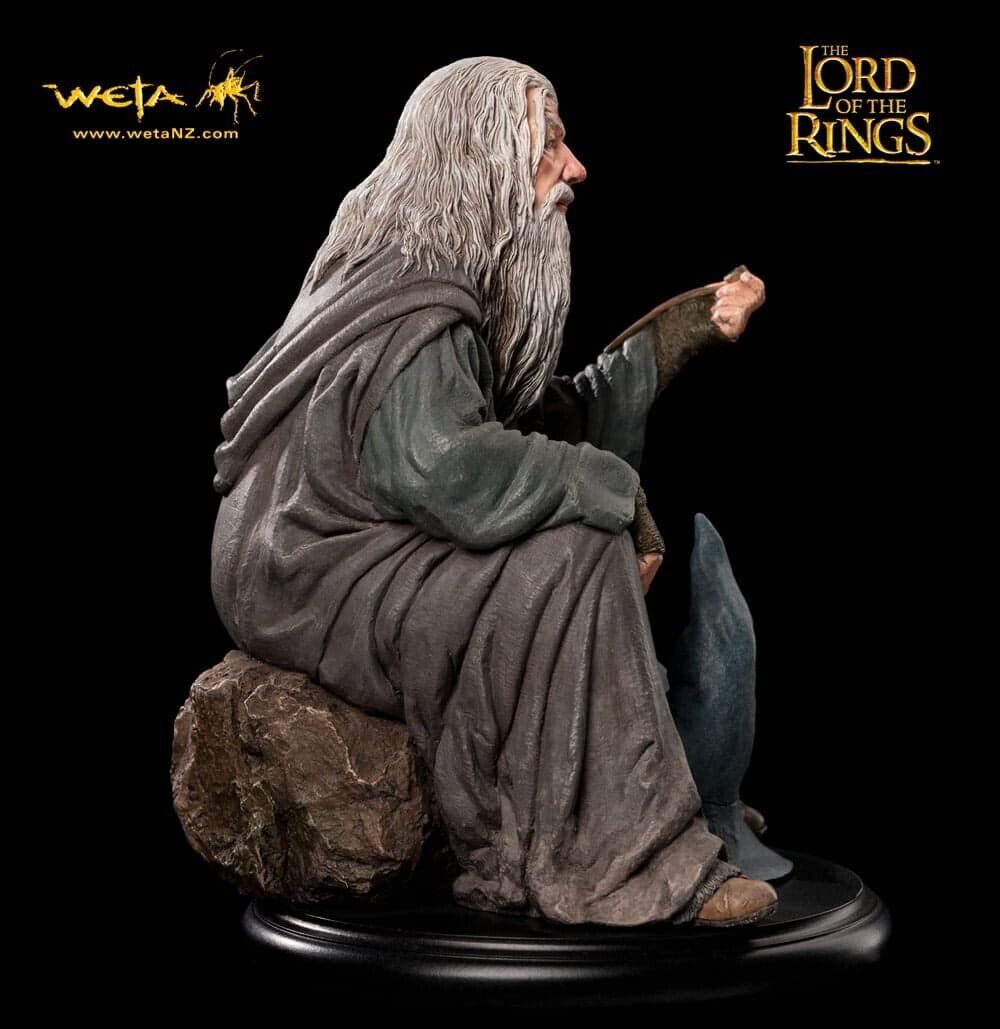 Statuette Weta - Le Seigneur Des Anneaux - Gandalf 15 Cm