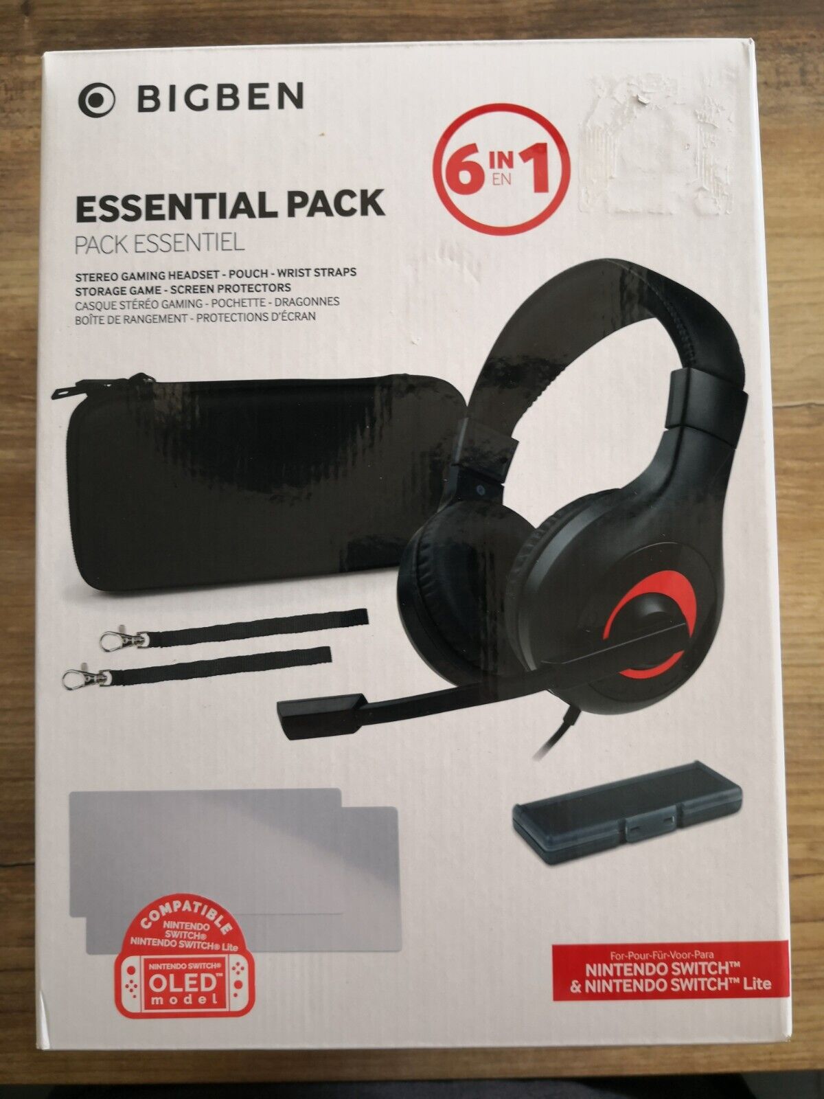 Pack de 6 accessoires pour Nintendo Switch
