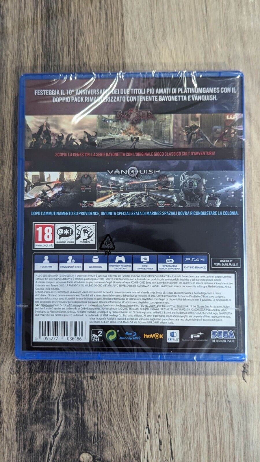 Bayonetta & Vanquish - 10th Anniversary Bundle PS4