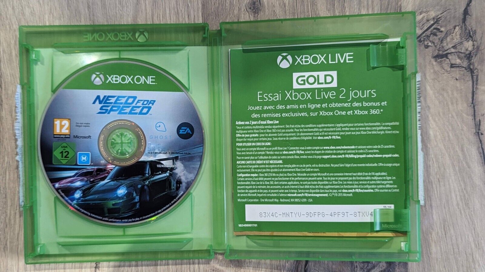 Need For Speed Xbox One