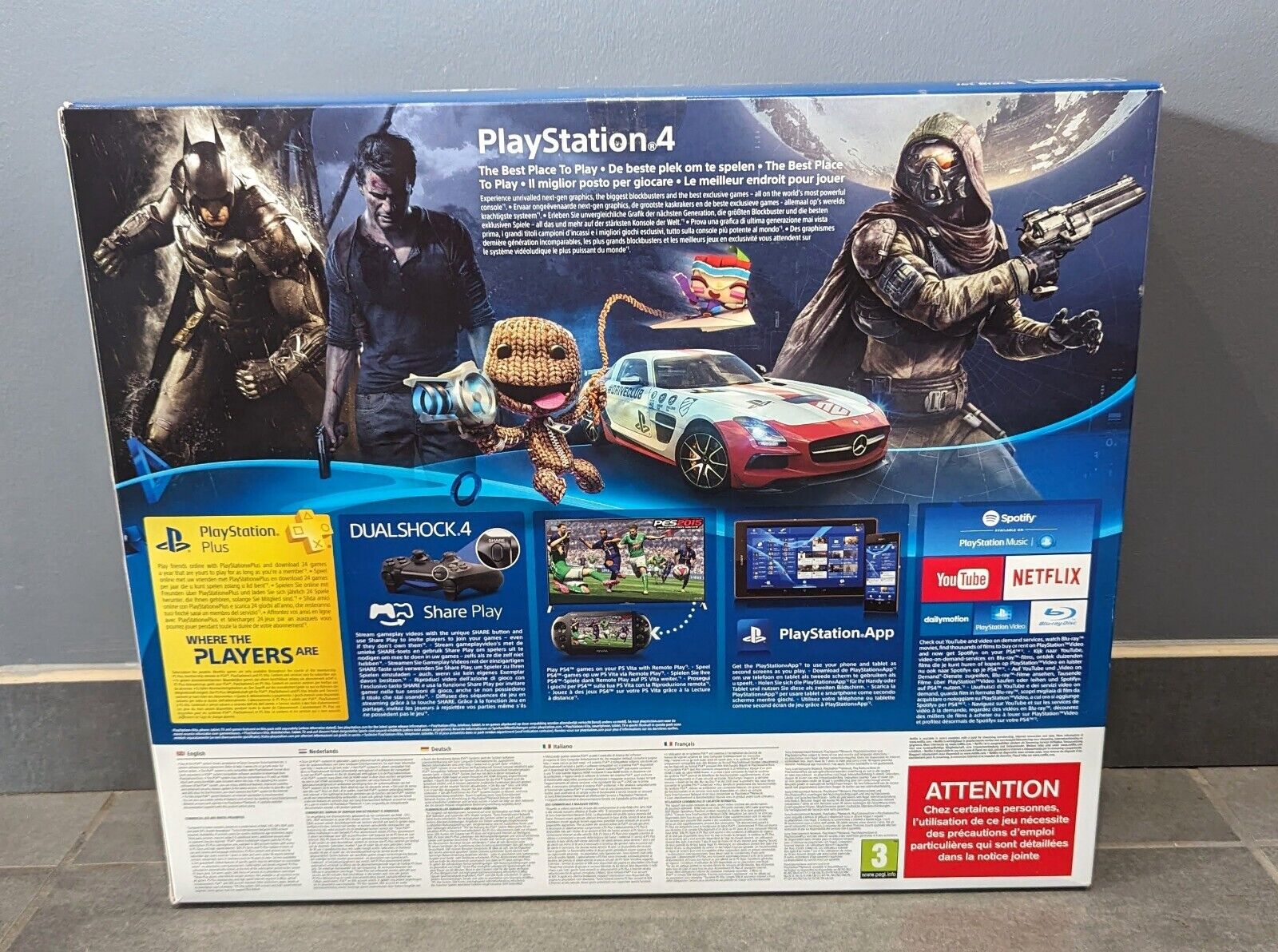 Console Playstation 4 500 GO