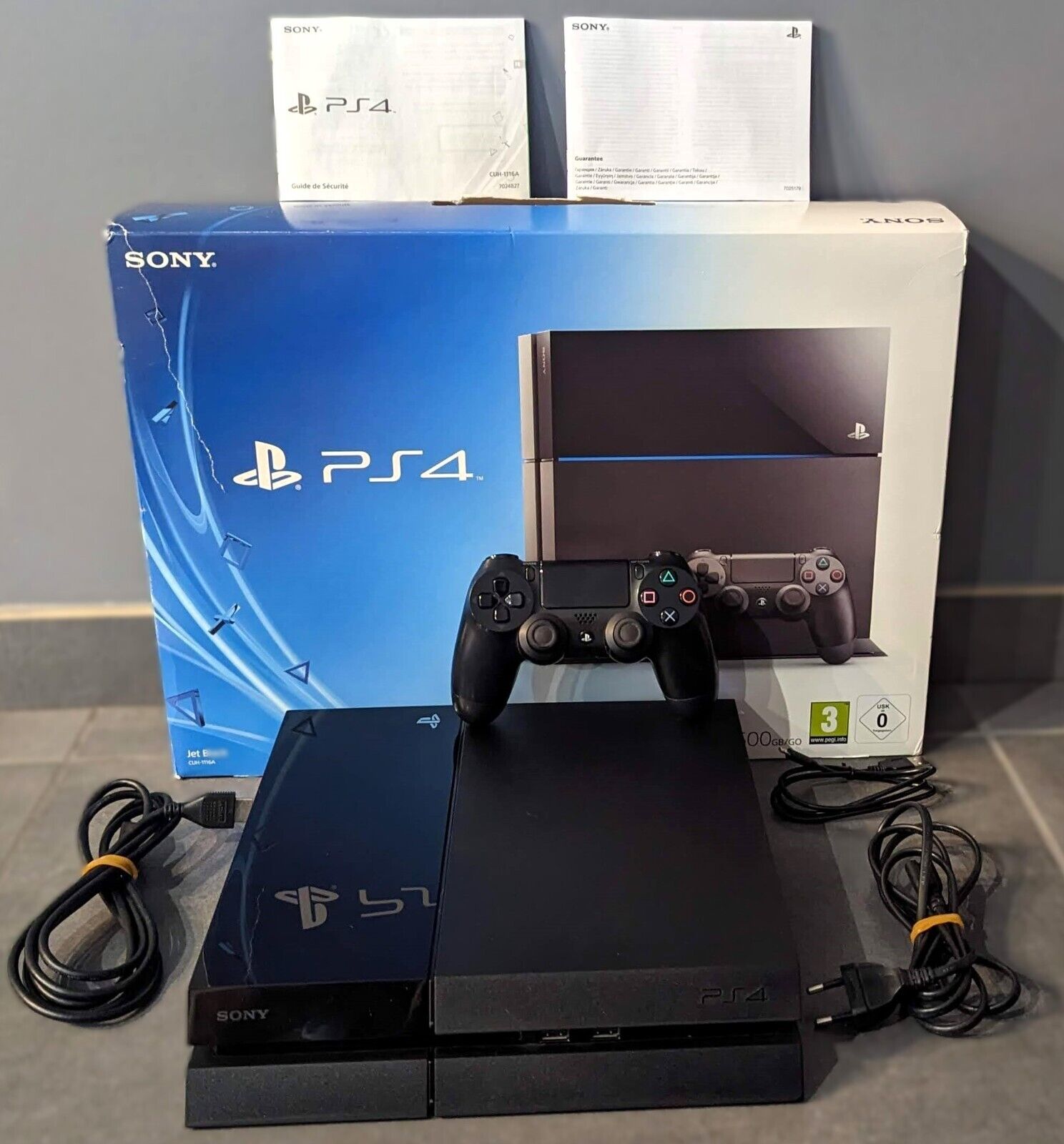 Console Sony Playstation 4 500 GO - Noire