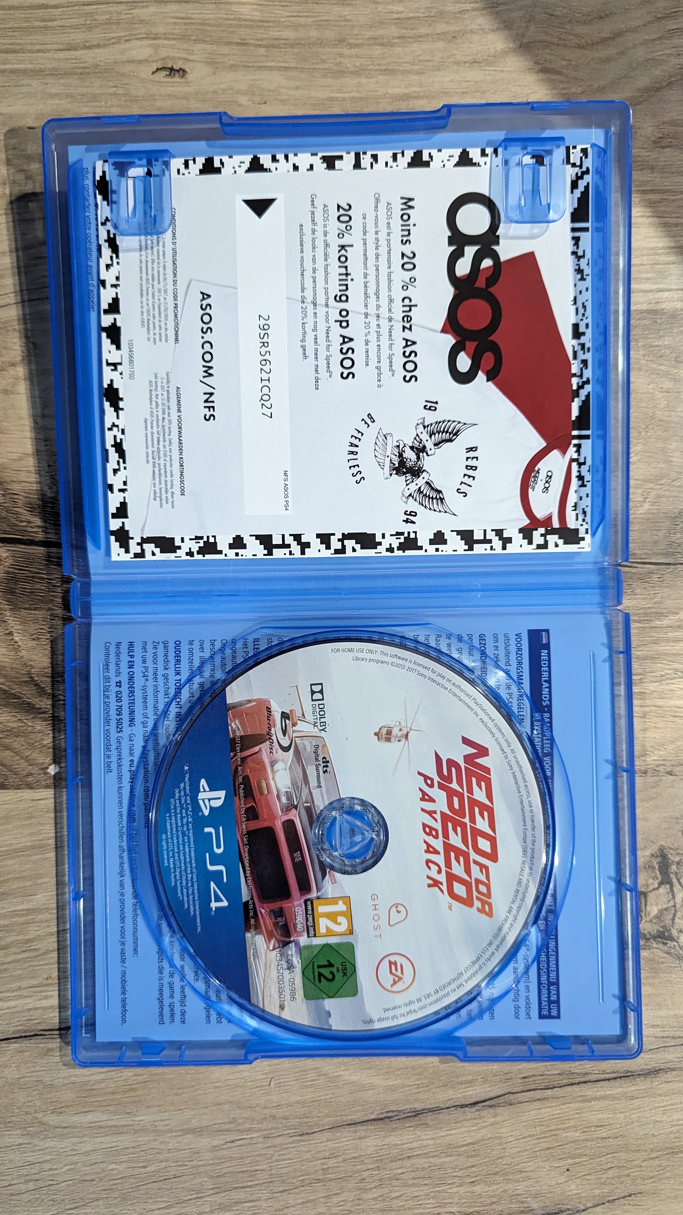 Need for Speed Payback PS4