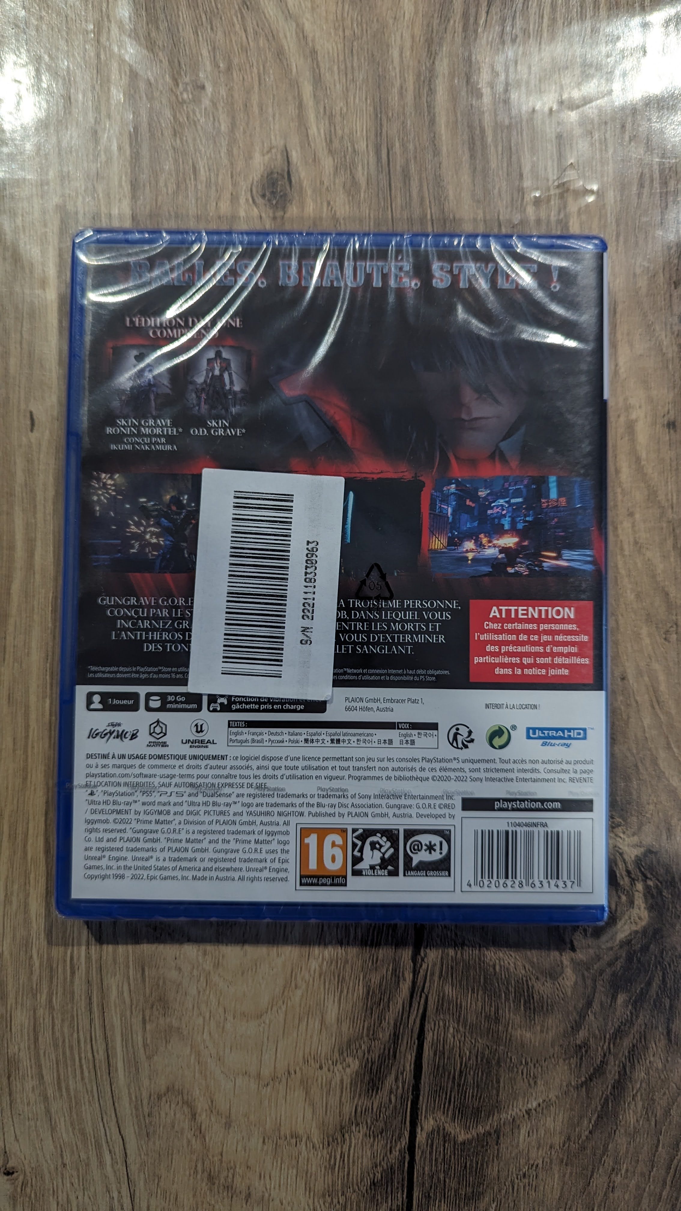 Gungrave G.O.R.E : Edition Day One PS5