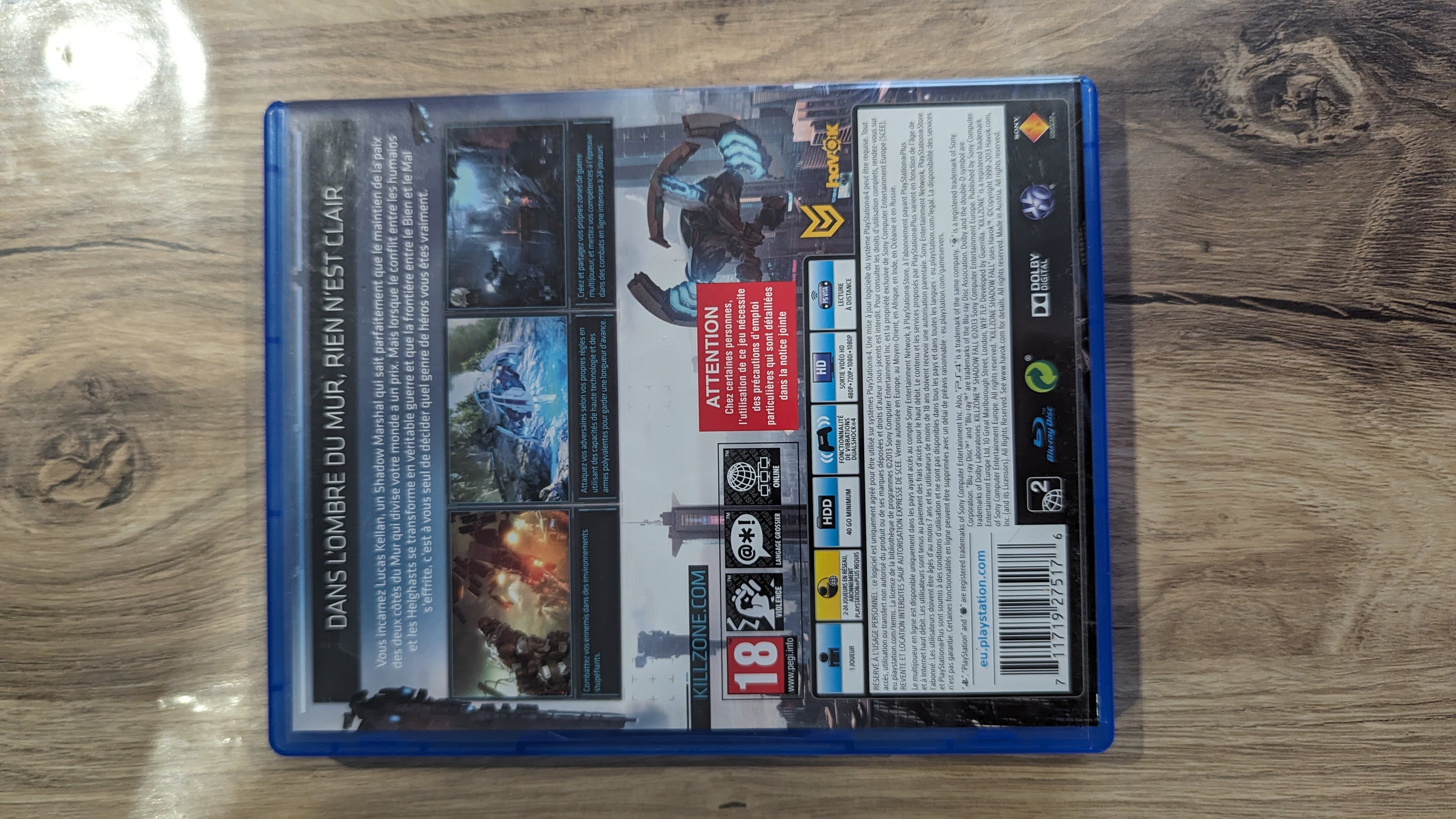 Killzone Shadow Fall PS4