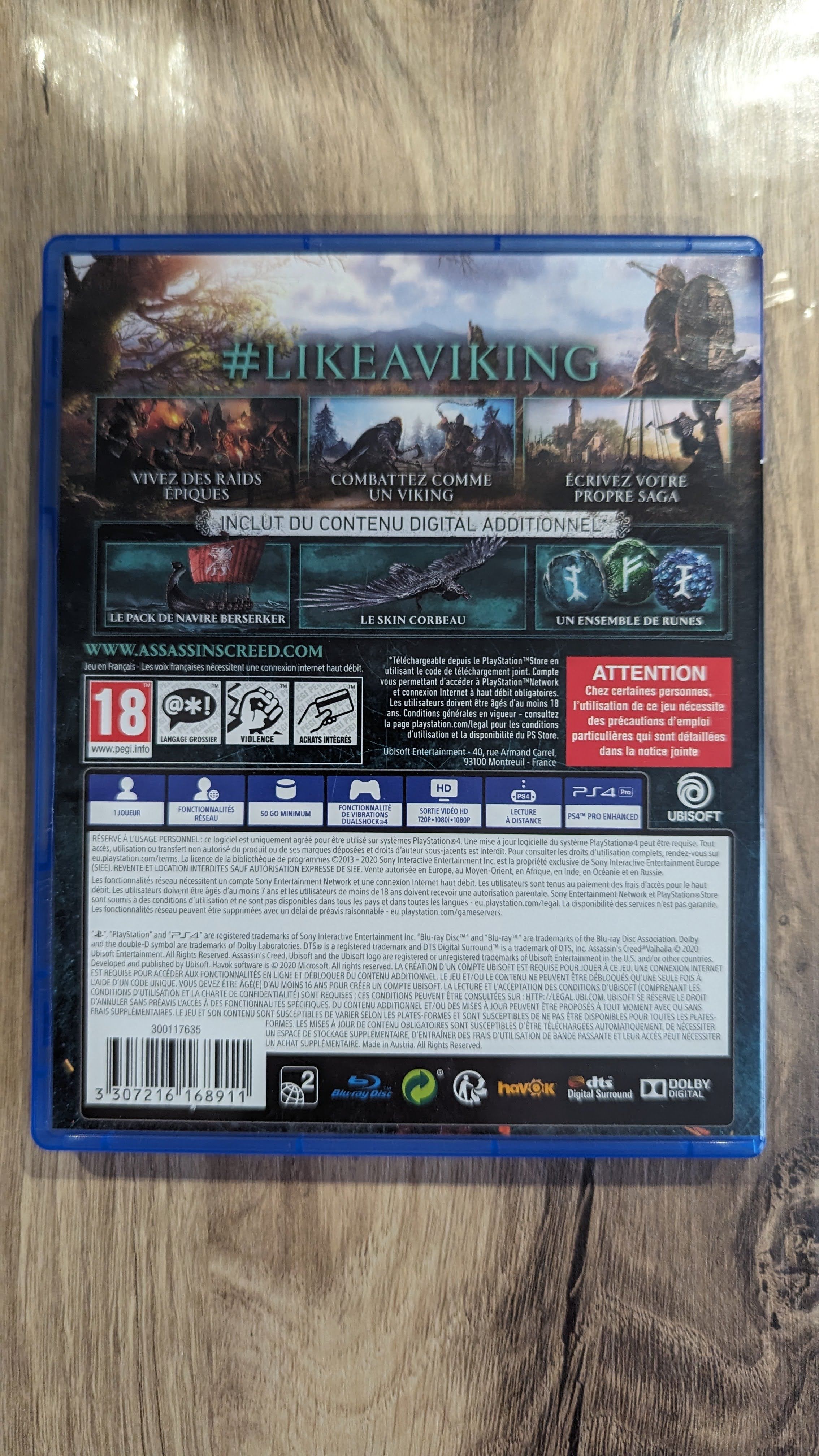 Assassin's Creed Valhalla : Edition Drakkar PS4