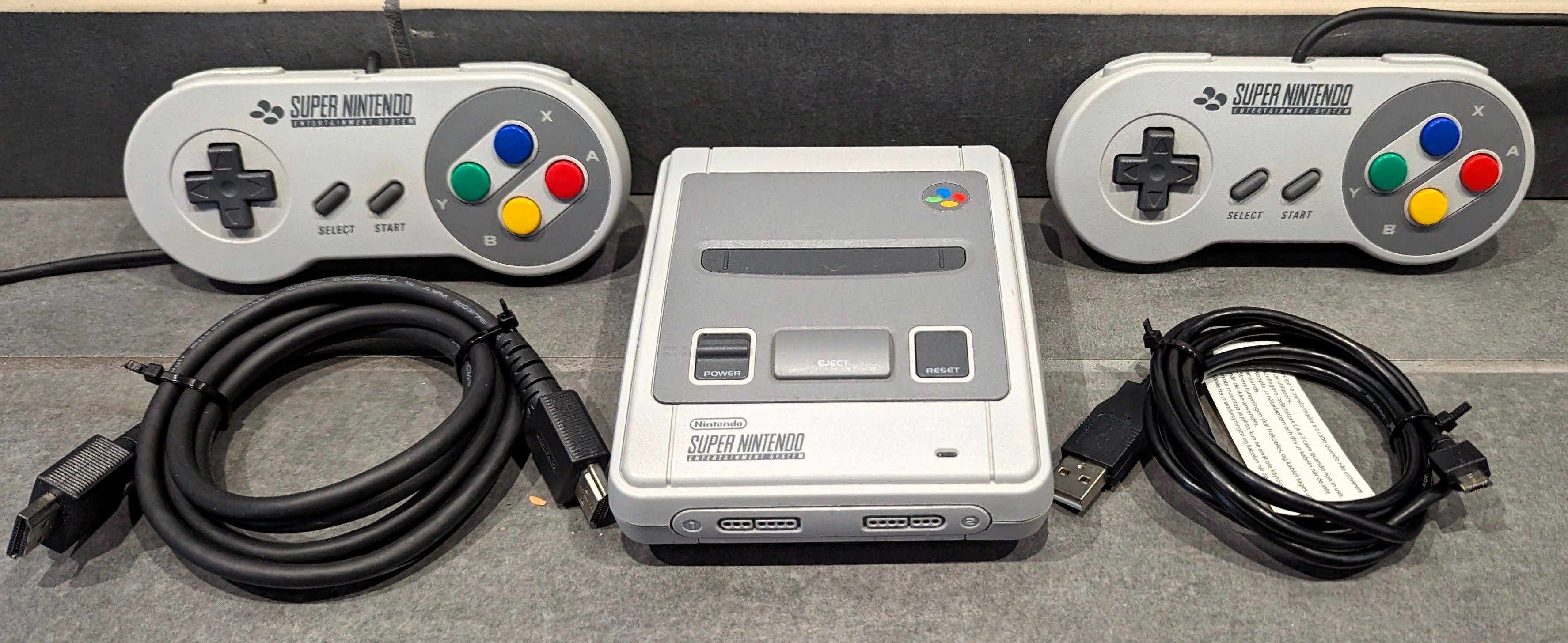 Console Nintendo Super NES Mini Classic