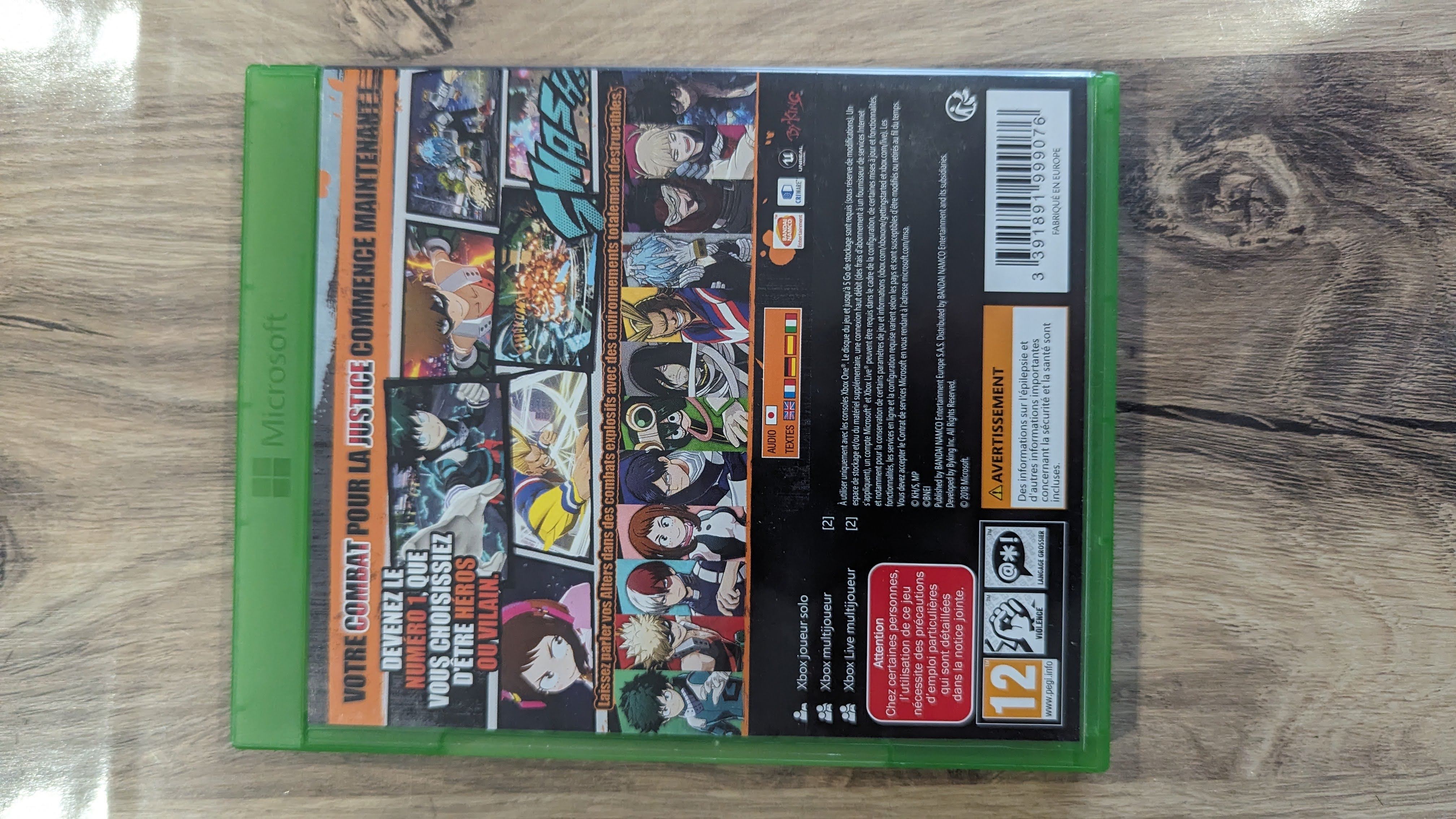 My Hero One's Justice Xbox one