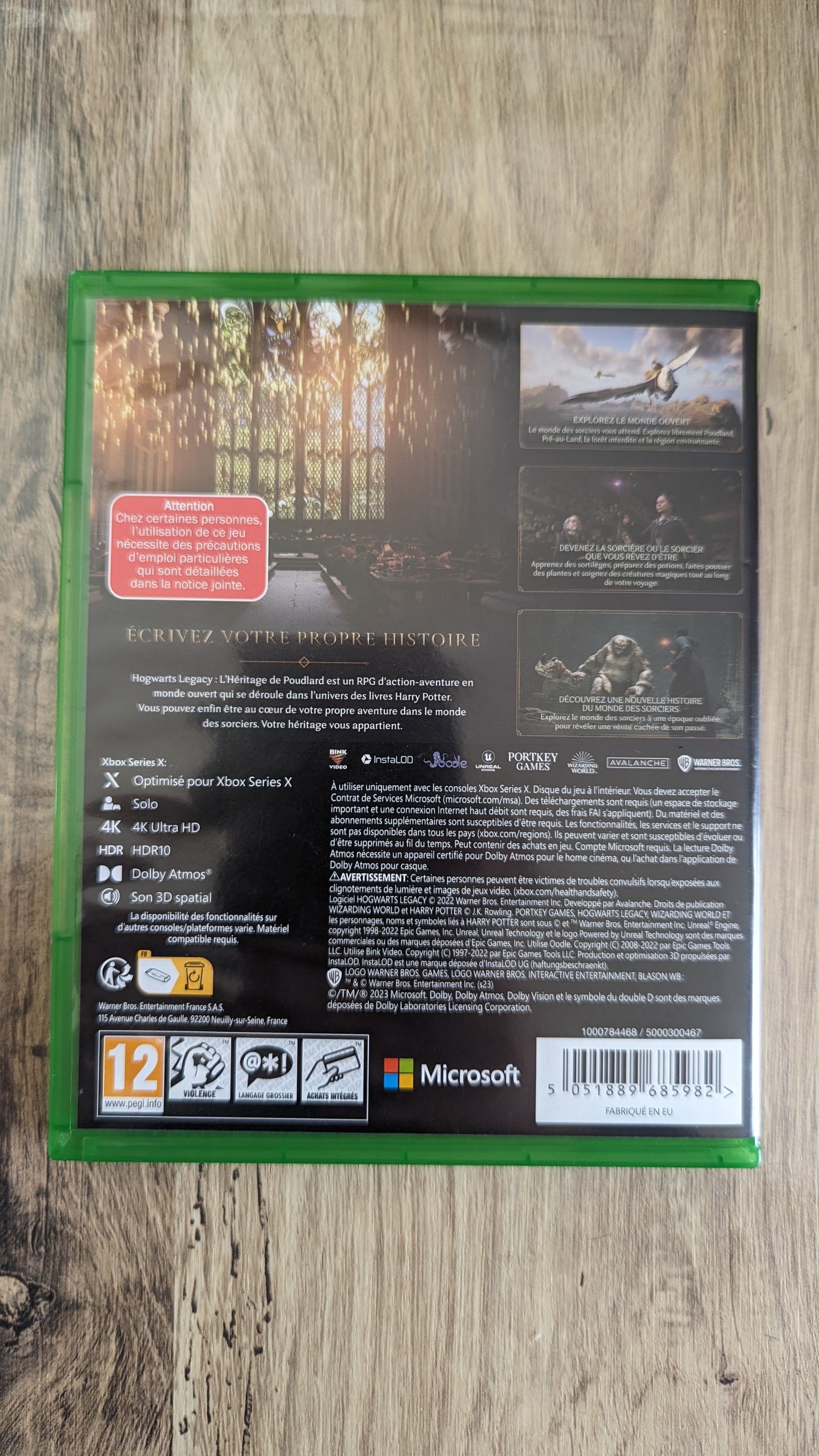 Hogwarts Legacy : L'héritage de Poudlard Xbox Series X