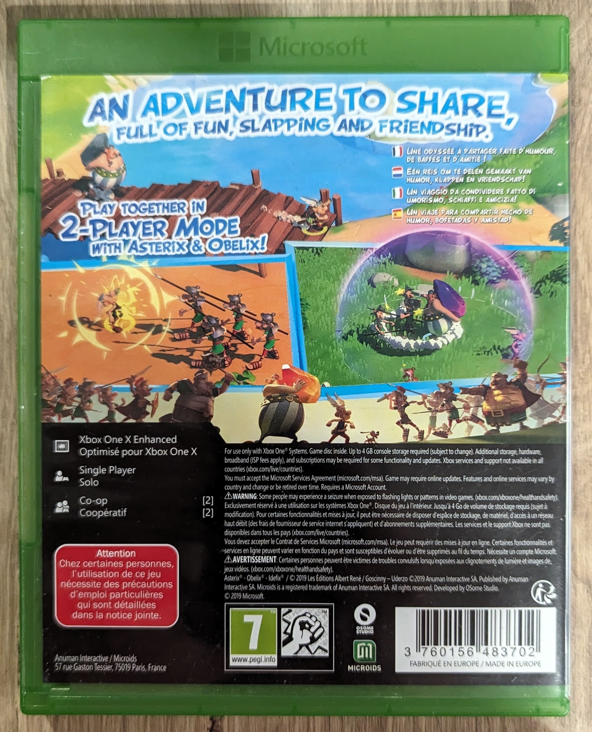 Astérix & Obélix XXL3 : Le Menhir de Cristal Xbox One