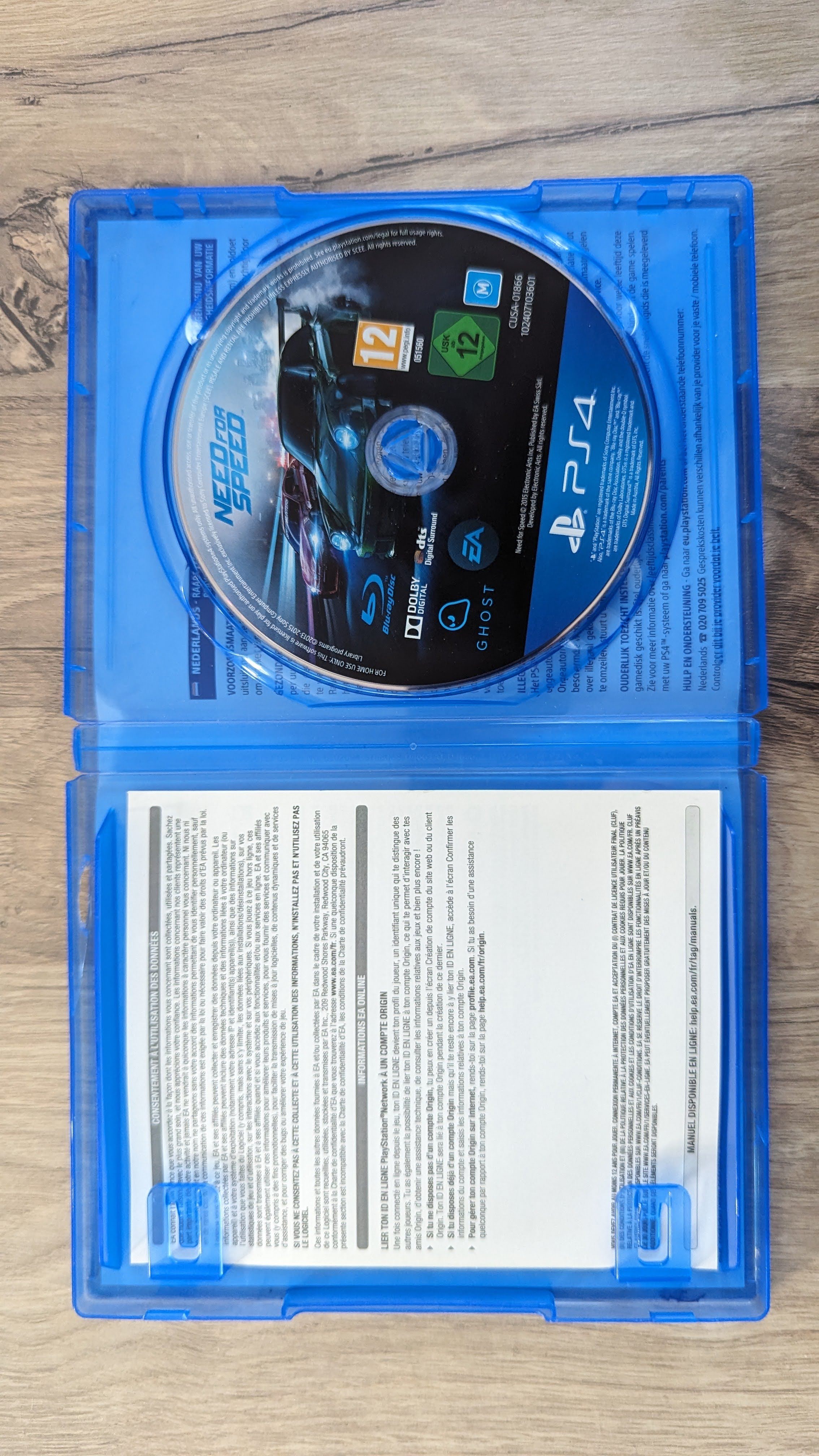 Need for Speed (2015) PS4