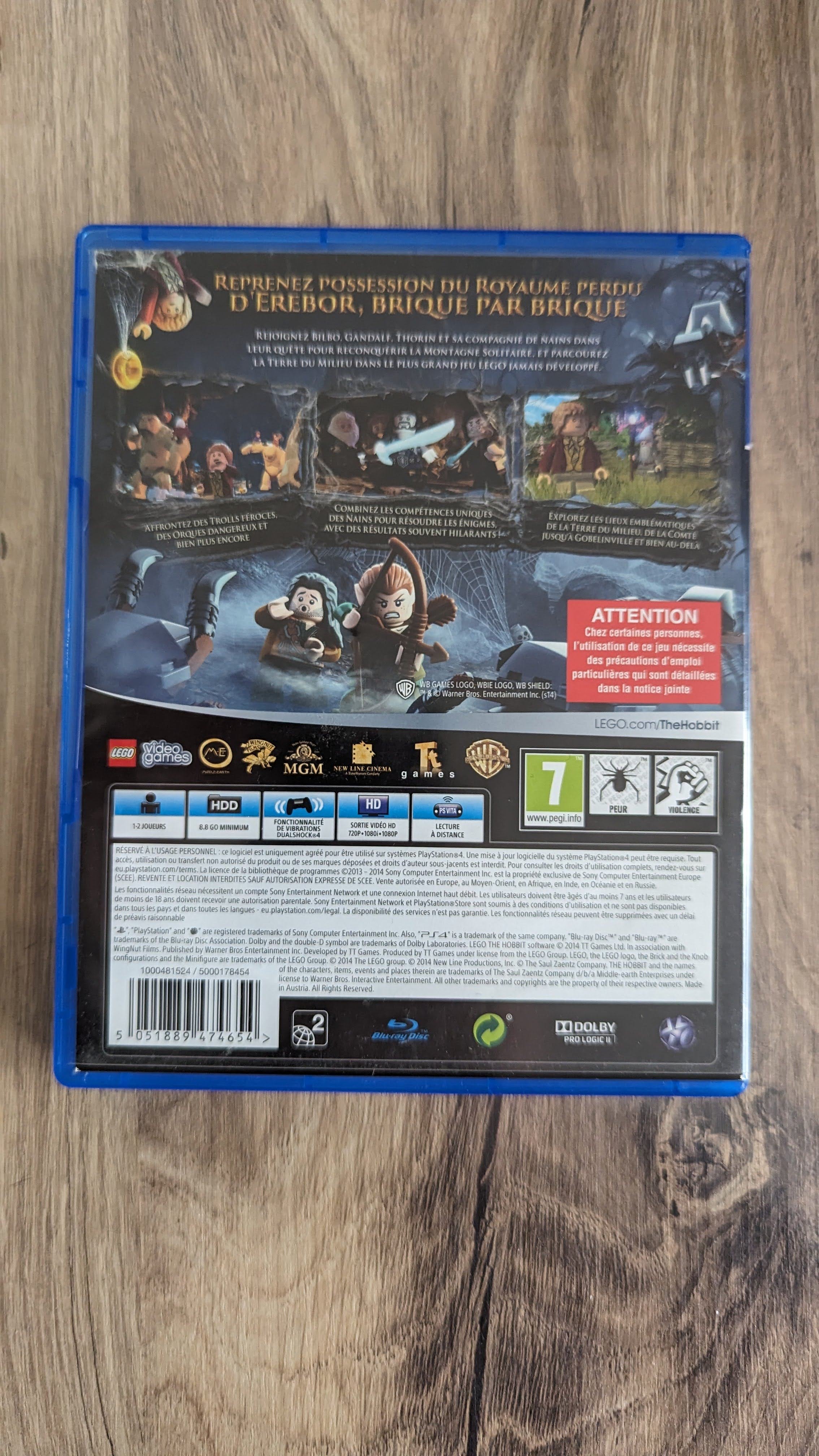Lego : Le Hobbit PS4
