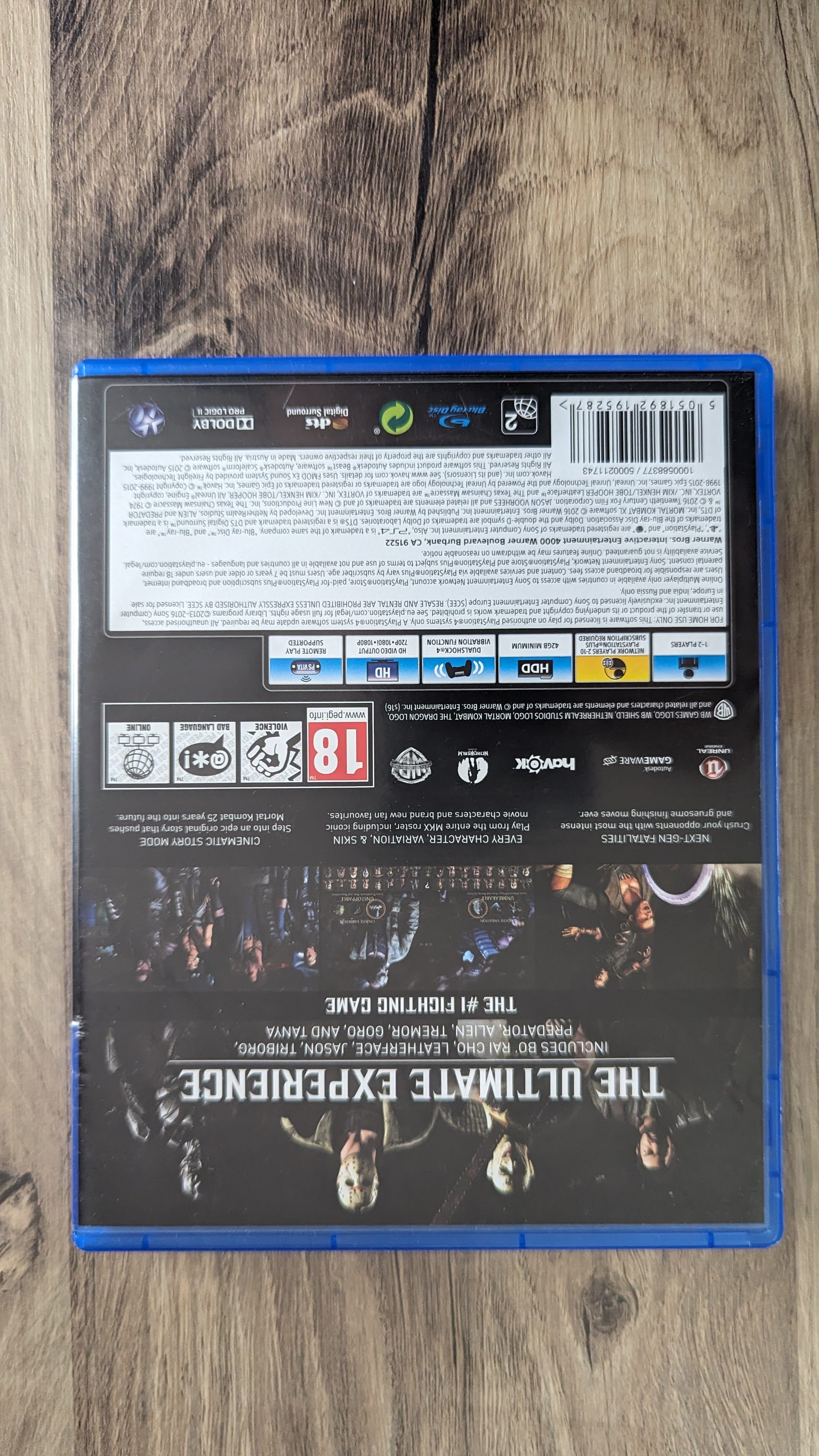 Mortal Kombat XL PS4