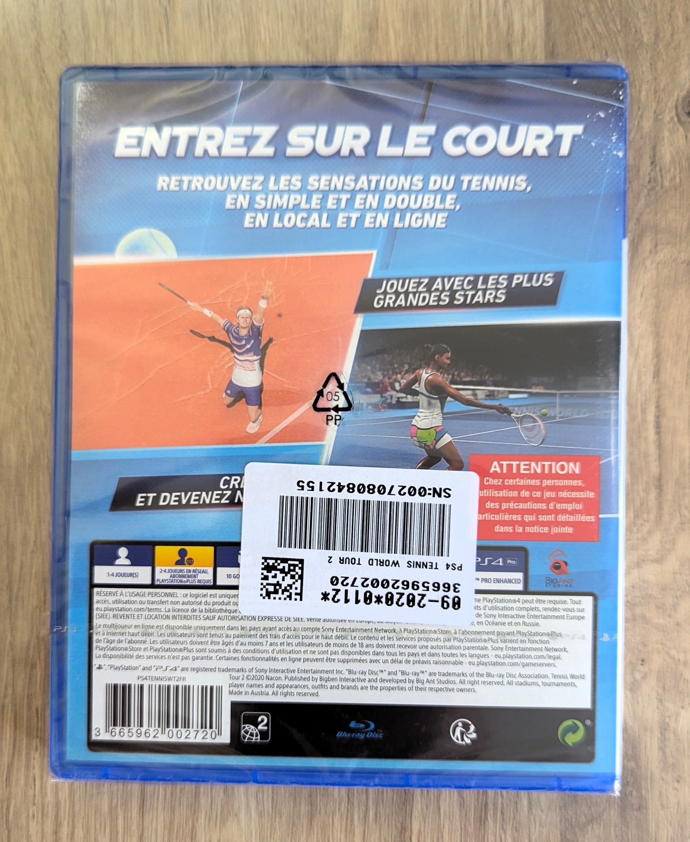 Tennis World Tour 2 PS4