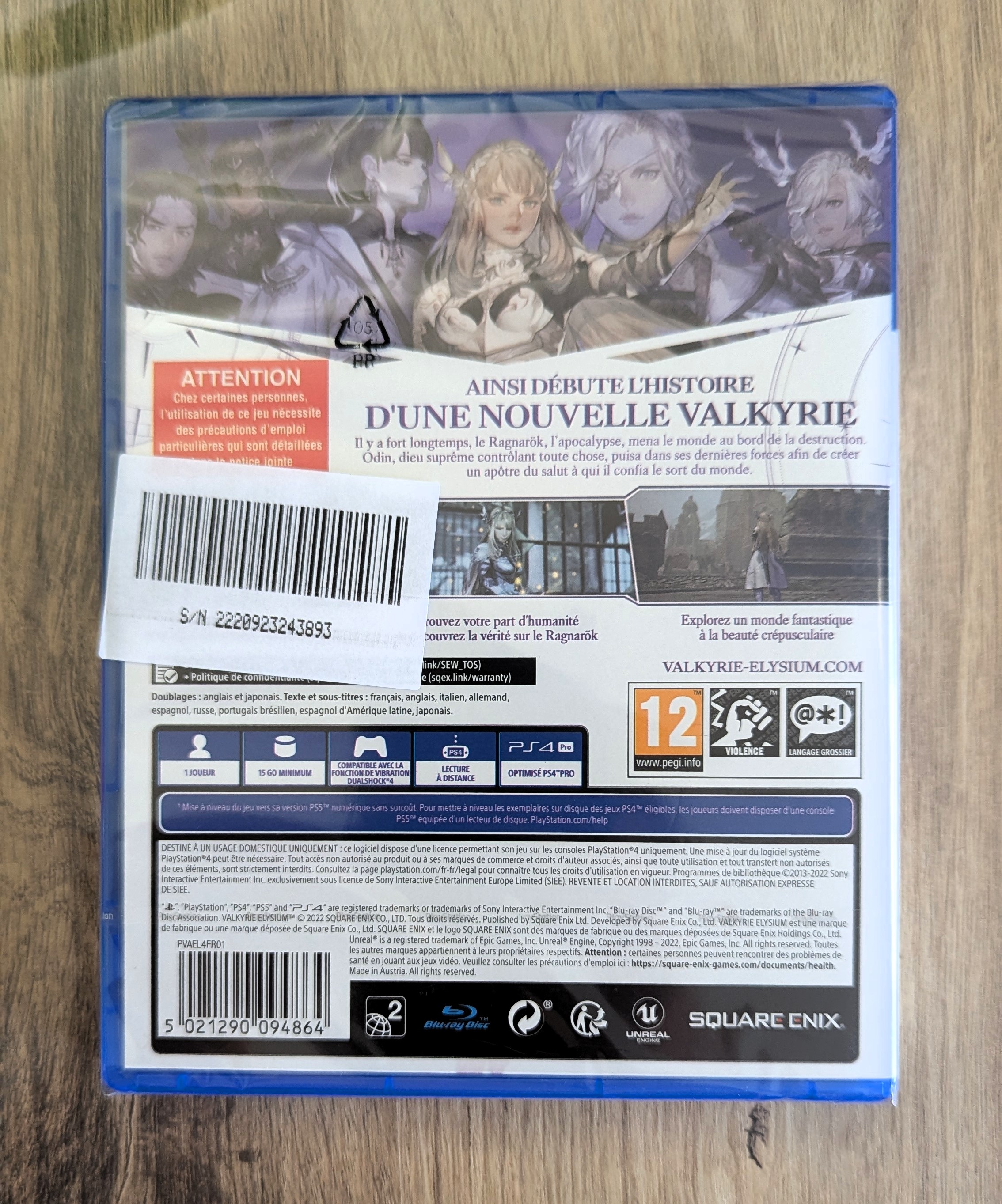 Valkyrie Elysium PS4