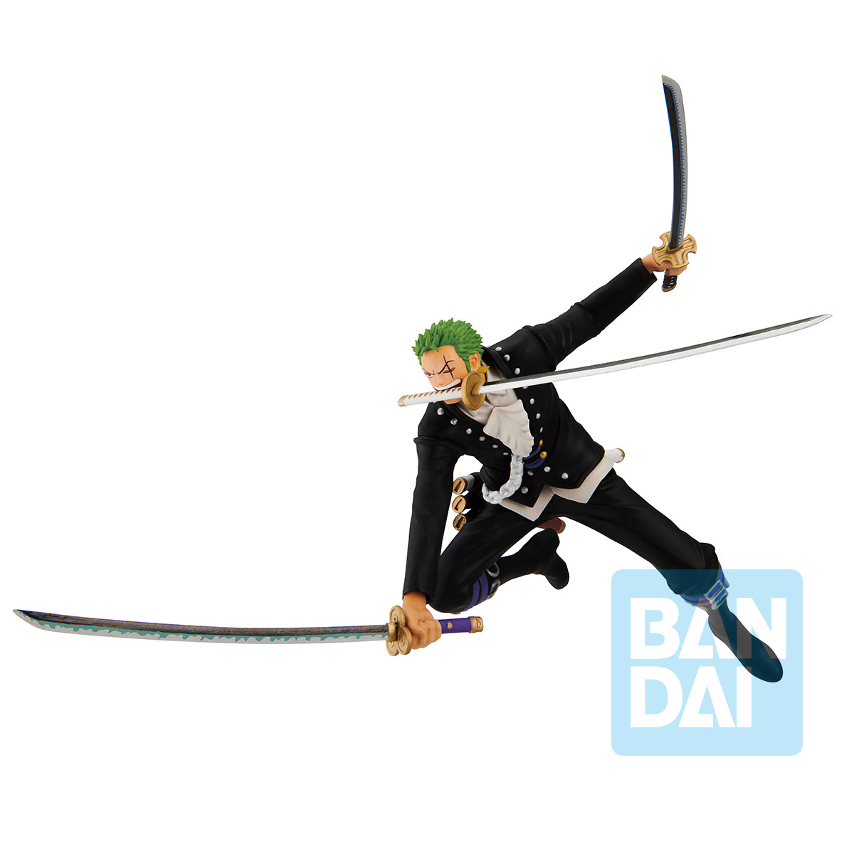 One Piece - Figurine Roronoa Zoro Ichibansho Red More Beat 11 cm