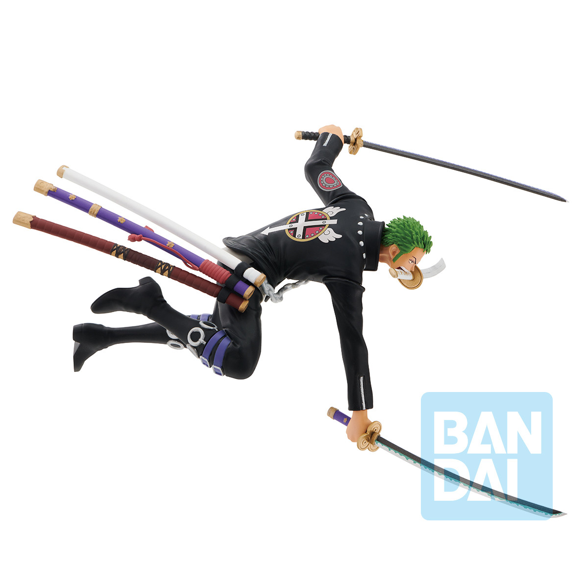 One Piece - Figurine Roronoa Zoro Ichibansho Red More Beat 11 cm