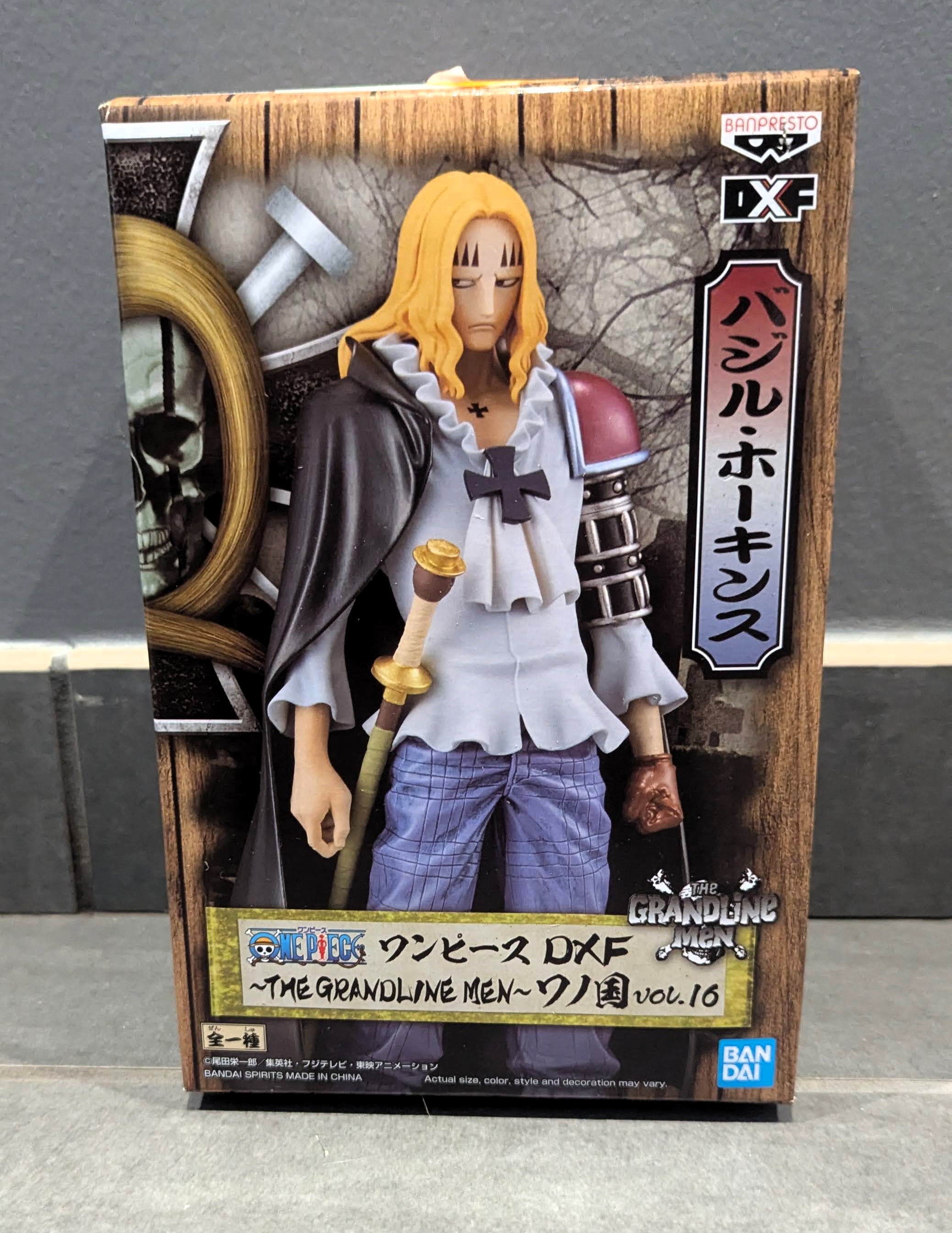 Figurine One Piece - Basil Hawkins DXF The Grandline Men Wanokuni Vol.16 17cm