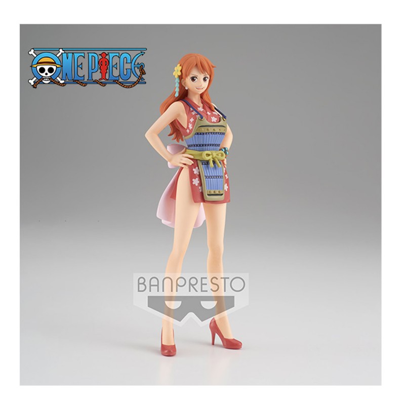 Figurine One Piece - Nami Grandline Lady Wanokuni DXF 16cm Vol.7
