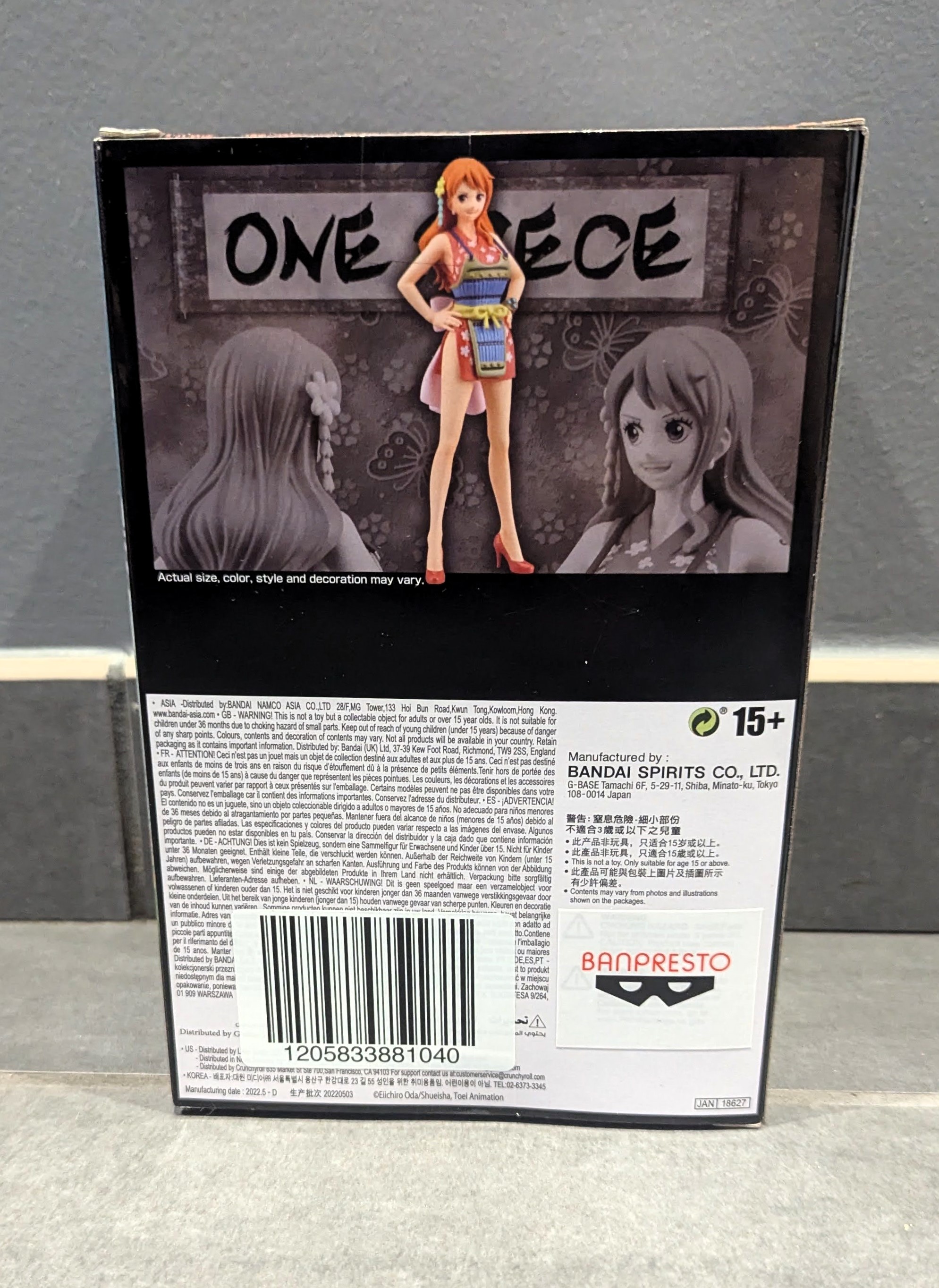 Figurine One Piece - Nami Grandline Lady Wanokuni DXF 16cm Vol.7