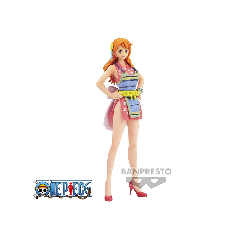 Figurine One Piece - Nami Dxf Grandline Lady Wanokuni 16cm Vol.8