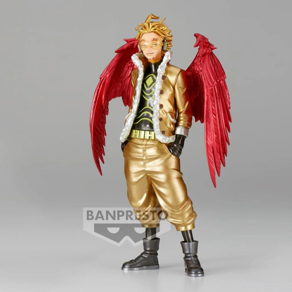 Figurine My Hero Academia -Hawks Metallic - Age Of Heroes 17 cm