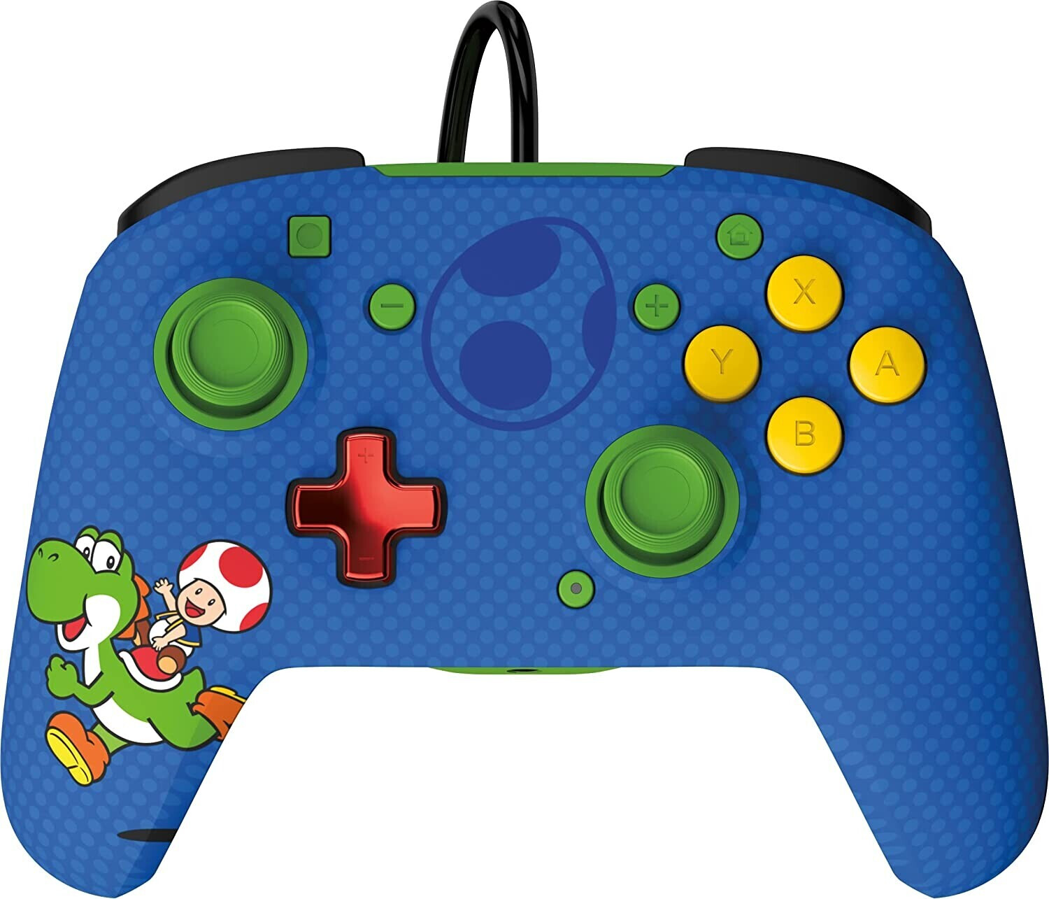 Manette Filaire Rematch Super Mario Bros Toad Yoshi Nintendo Switch, Lite, OLED