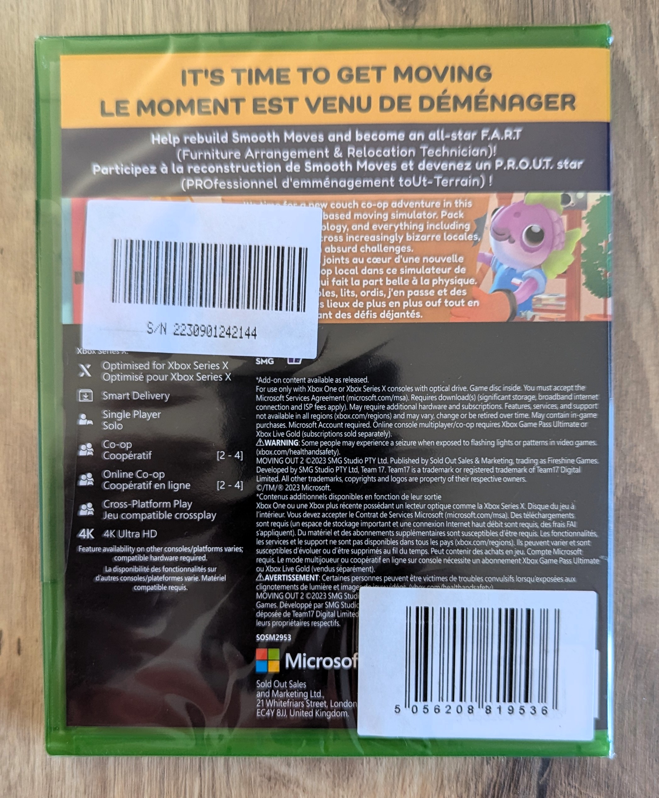 Moving Out 2 Xbox One / Xbox Serie X