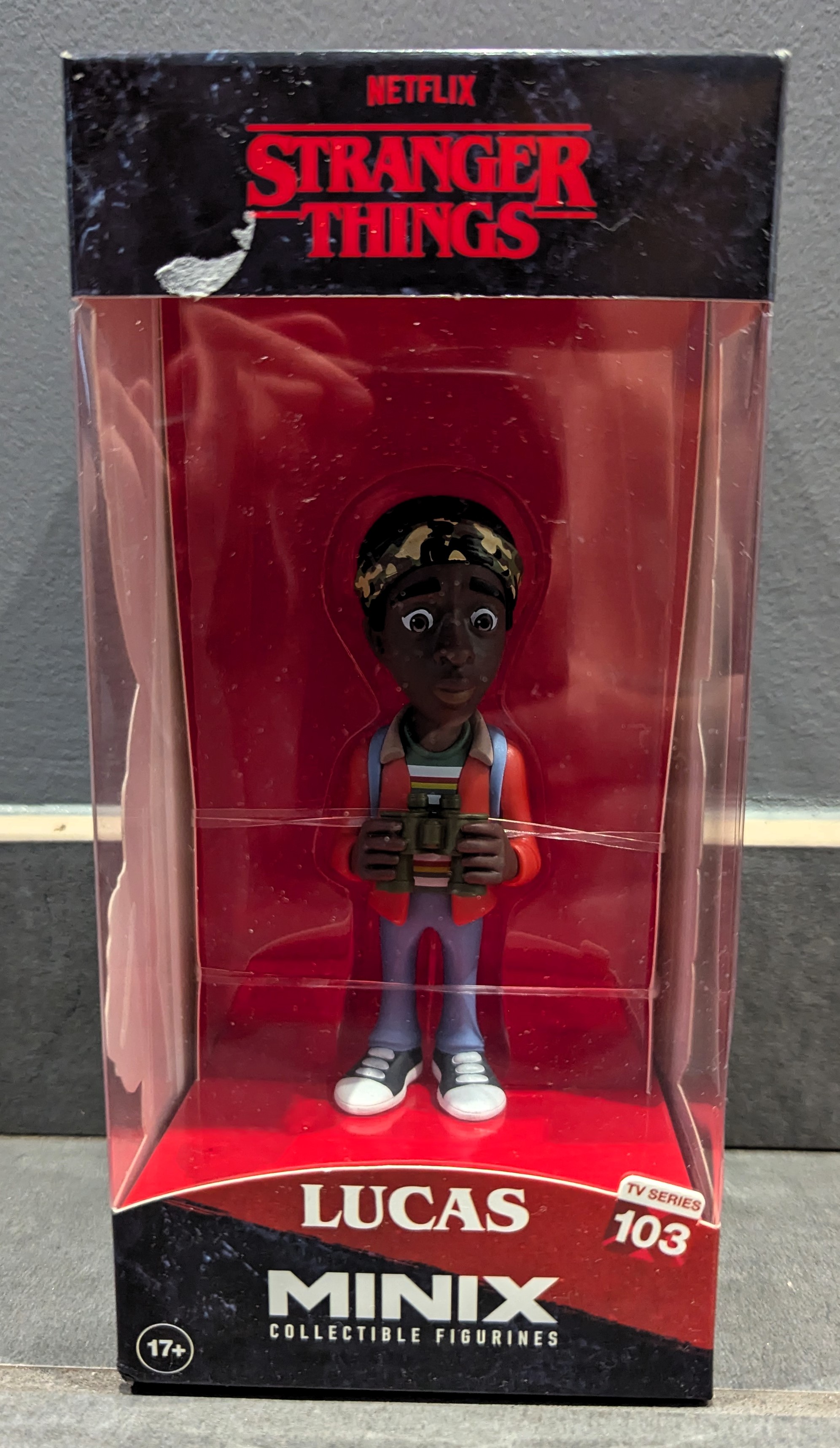 Figurine Lucas Stranger Things Minix Netflix 12 cm