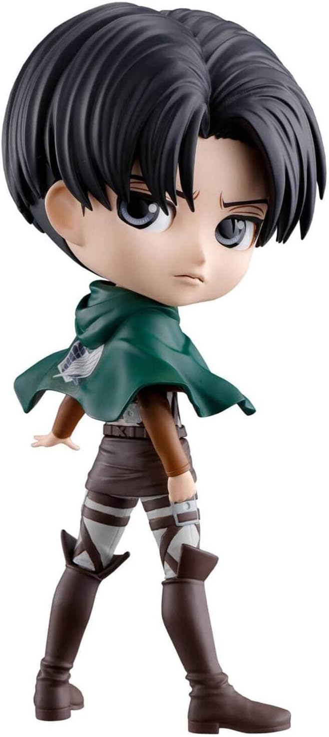 Figurine L'Attaque des Titans Q Posket Levi Ackerman - Ver. A  Banpresto 14 cm
