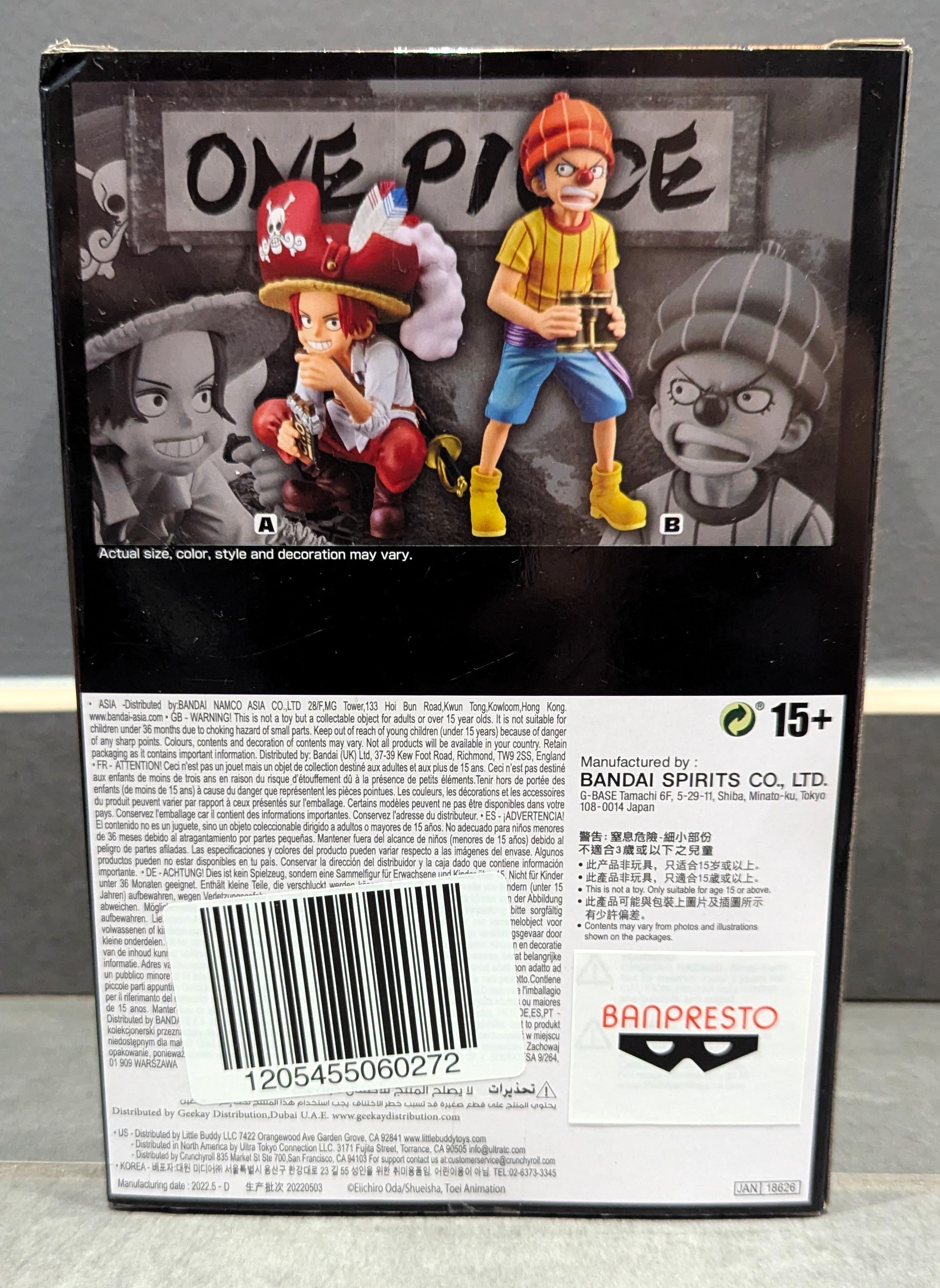 Figurine Banpresto Bandai One Piece Buggy Wanokuni The Grandline Children