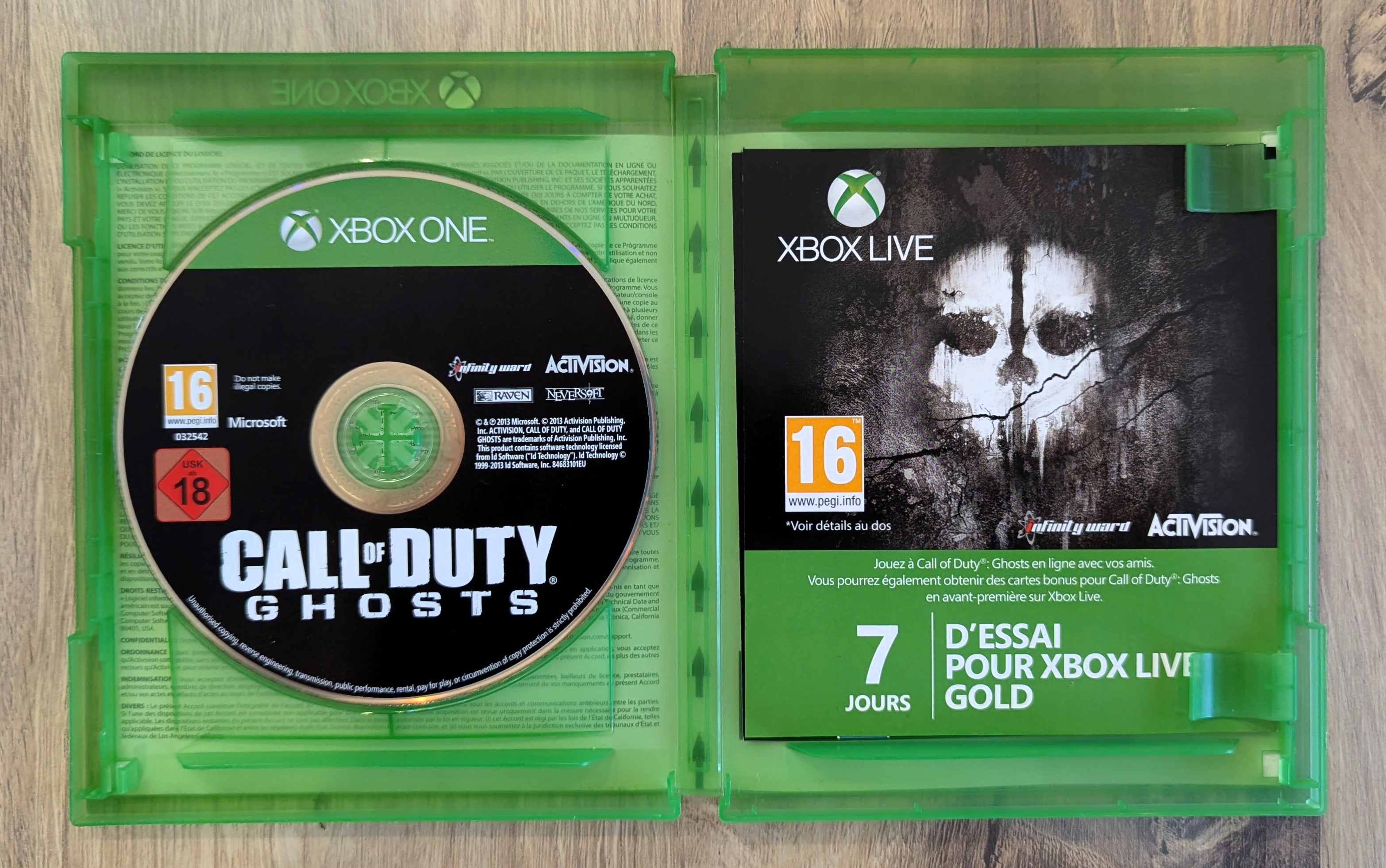 Call of Duty : Ghosts Xbox one