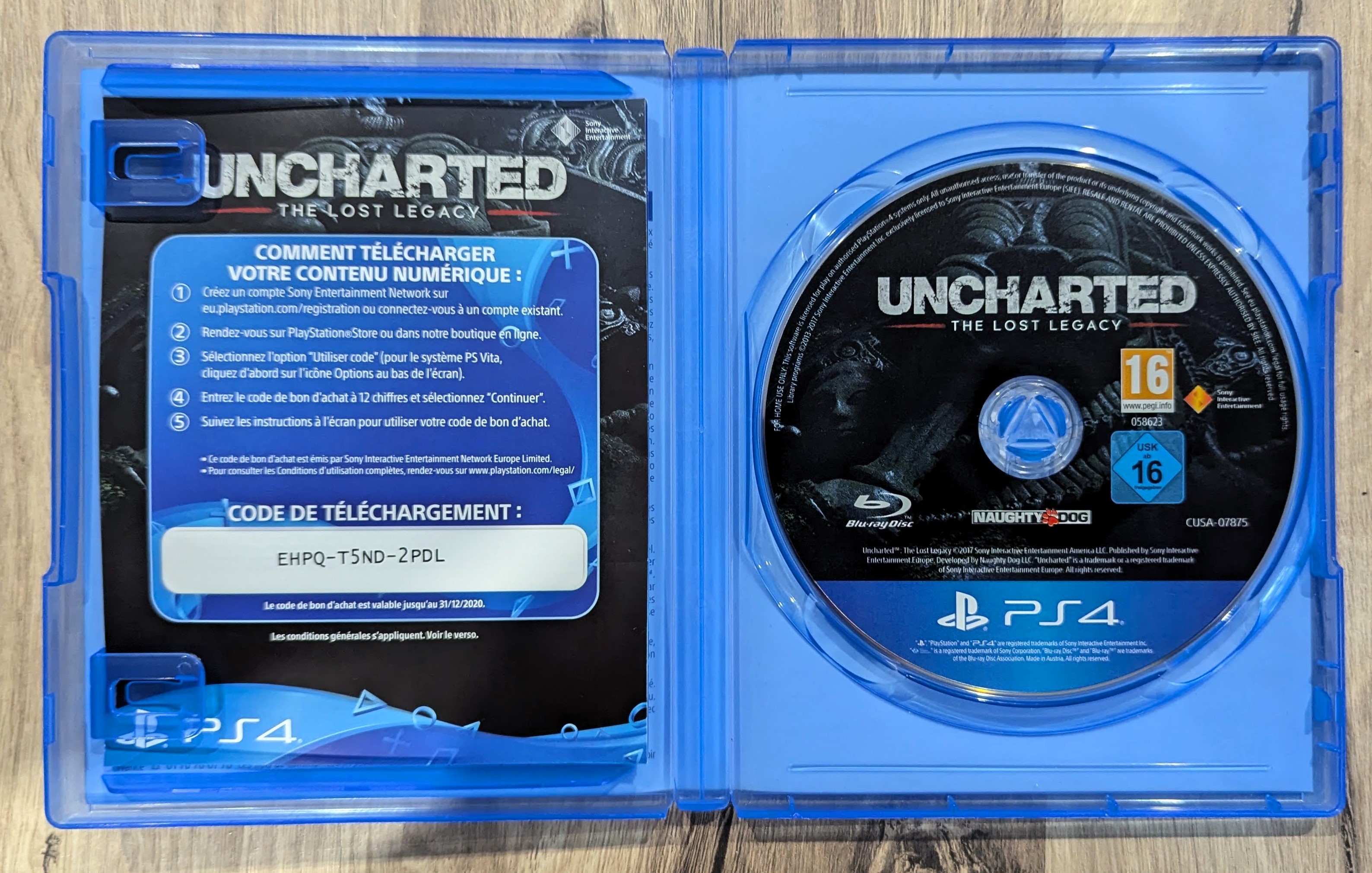 Uncharted : The Lost Legacy PS4