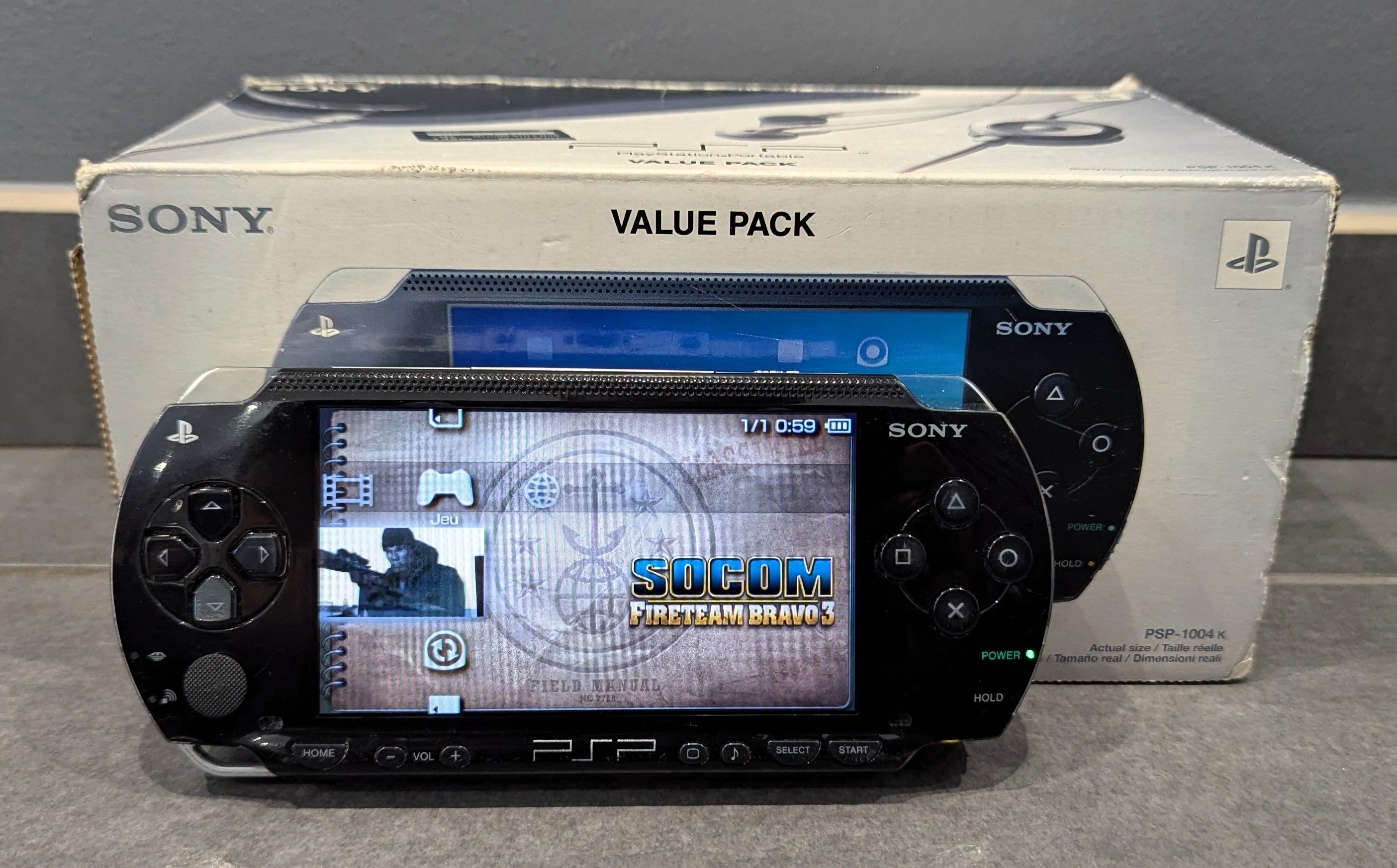 Console Portable Sony Playstation Portable 1004 - Noire