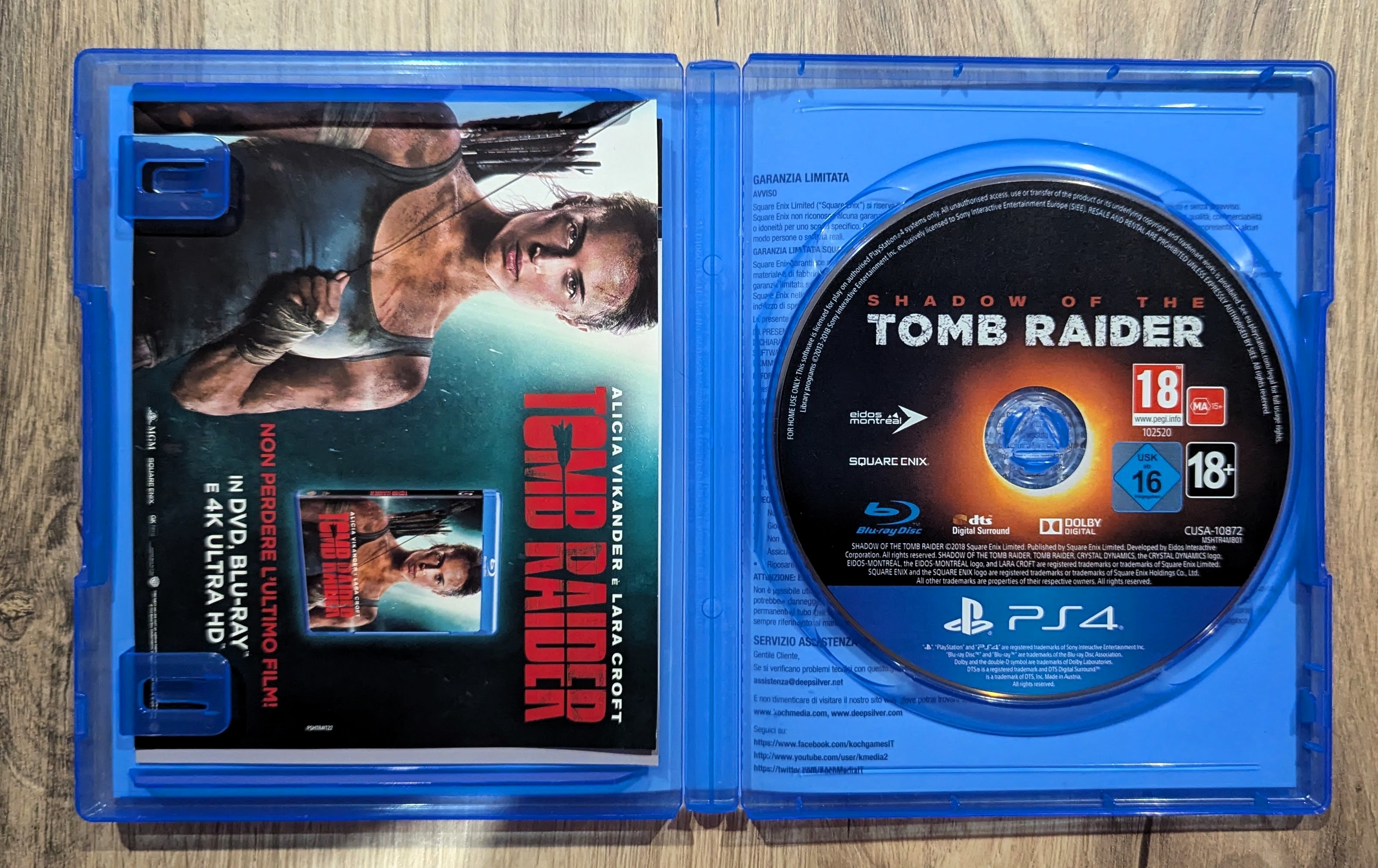 Shadow of the Tomb Raider PS4