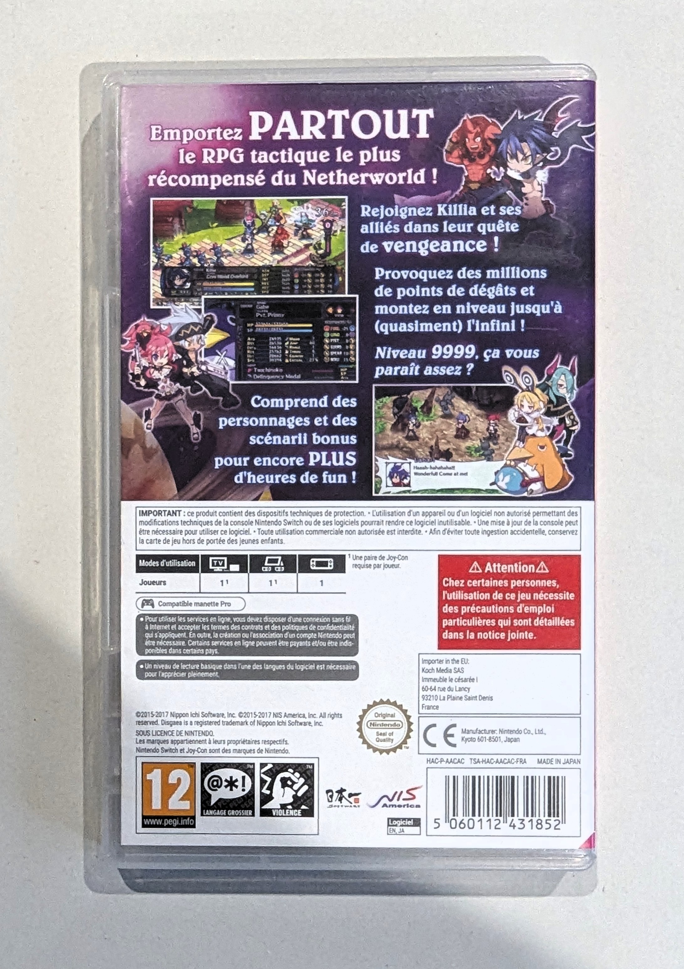 Disgaea 5 Complete Switch