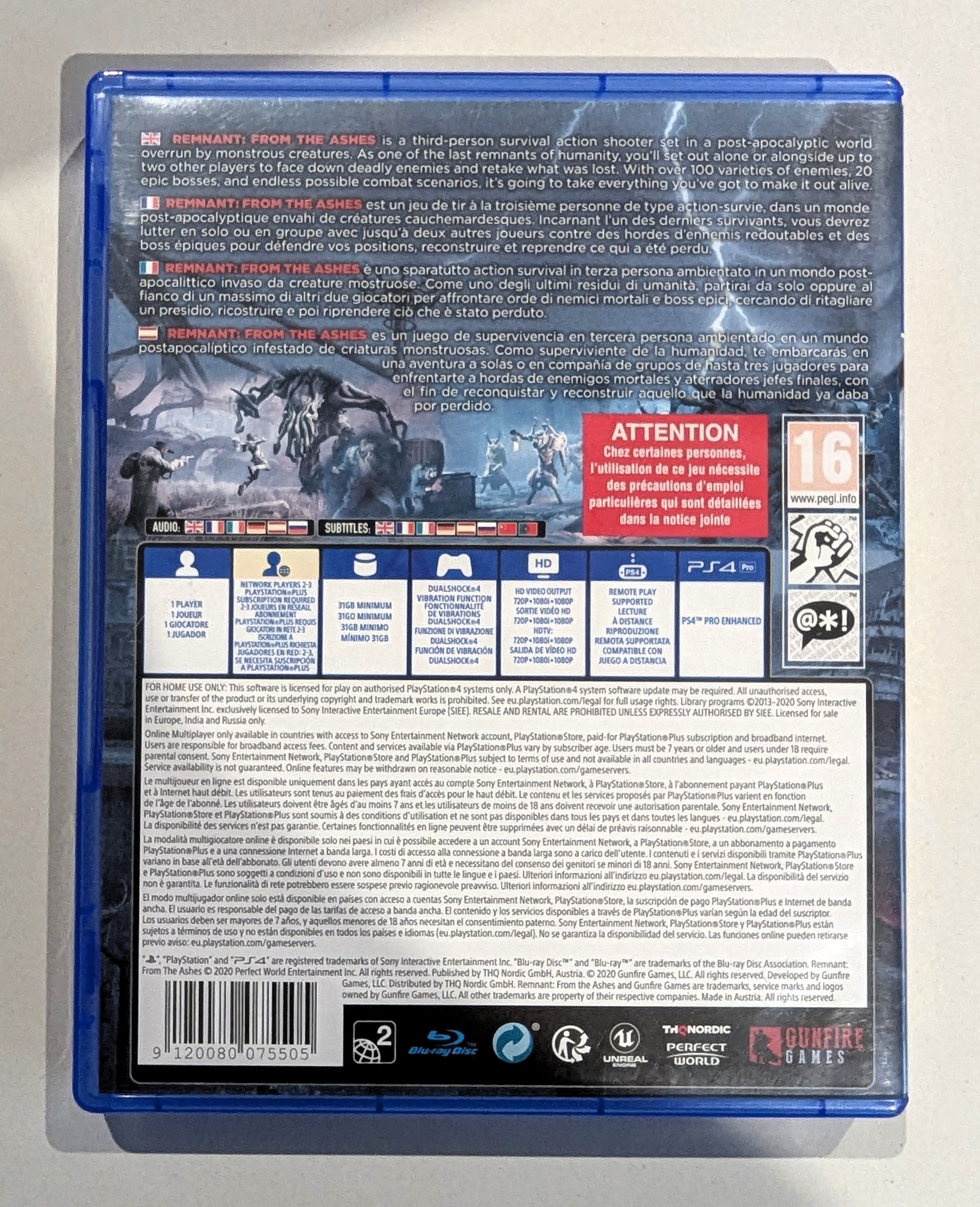 Remnant : From the Ashes PS4