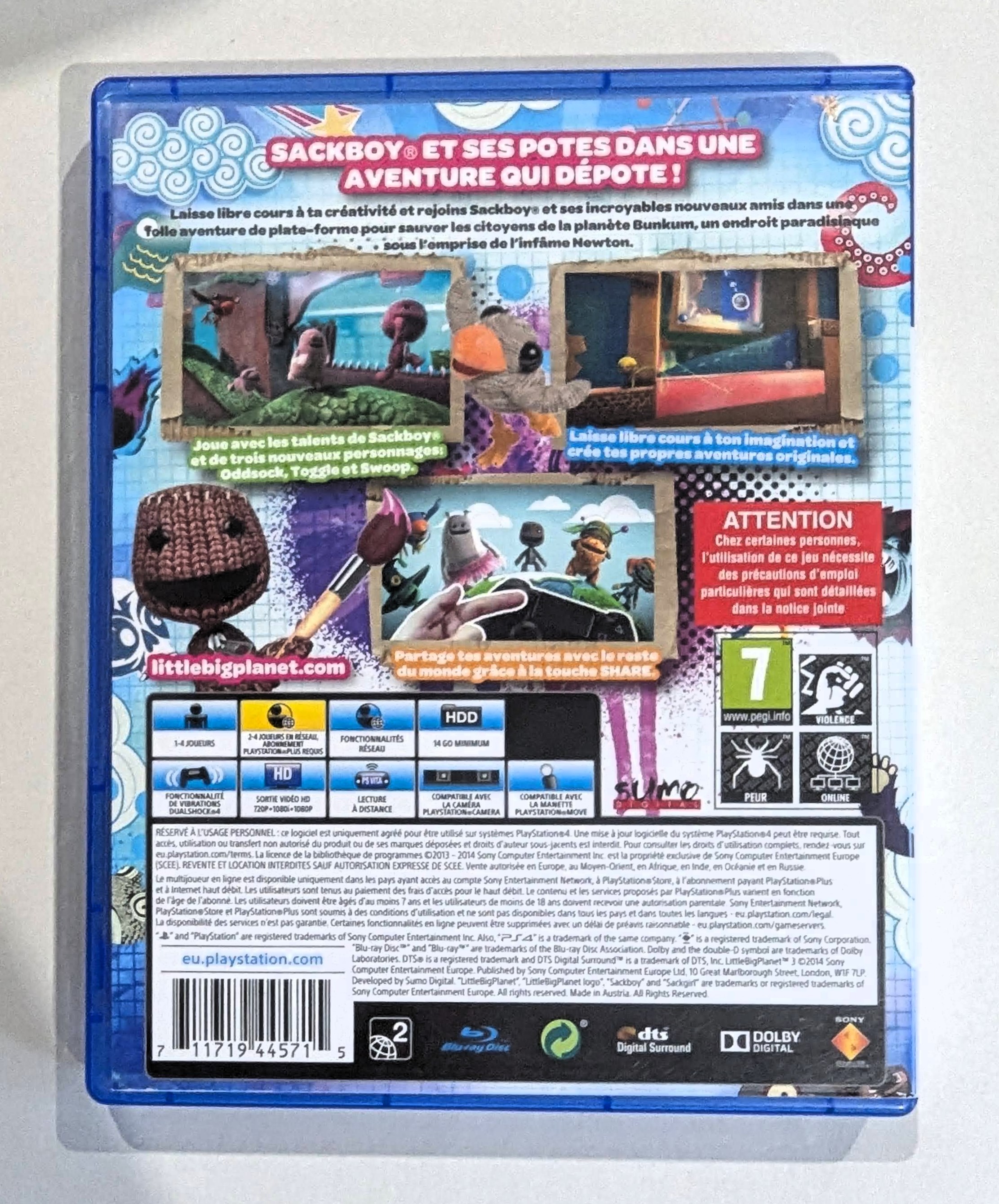 LittleBigPlanet 3 PS4