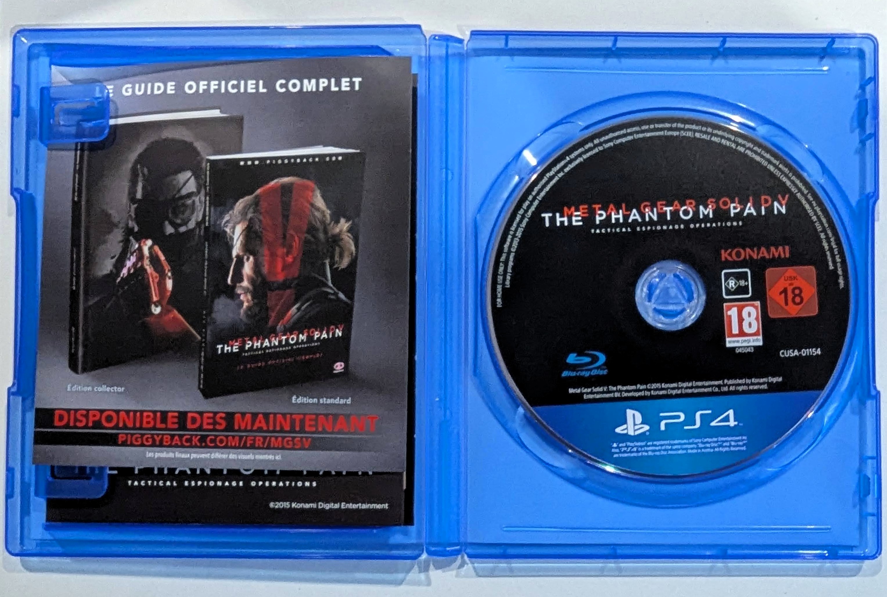 Metal Gear Solid V ( 5 ) : The Phantom Pain - Day One Edition PS4
