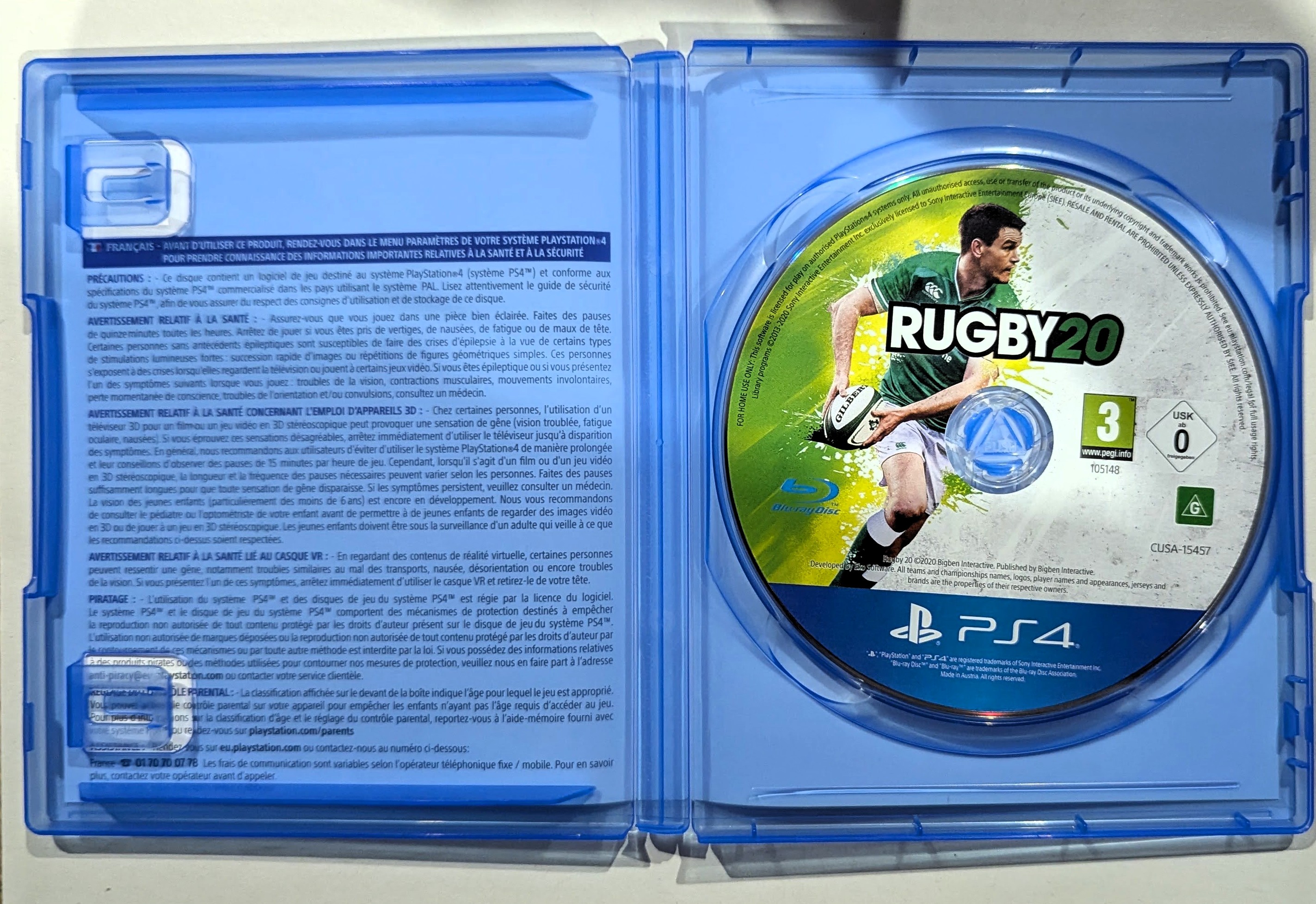 Rugby 20 PS4