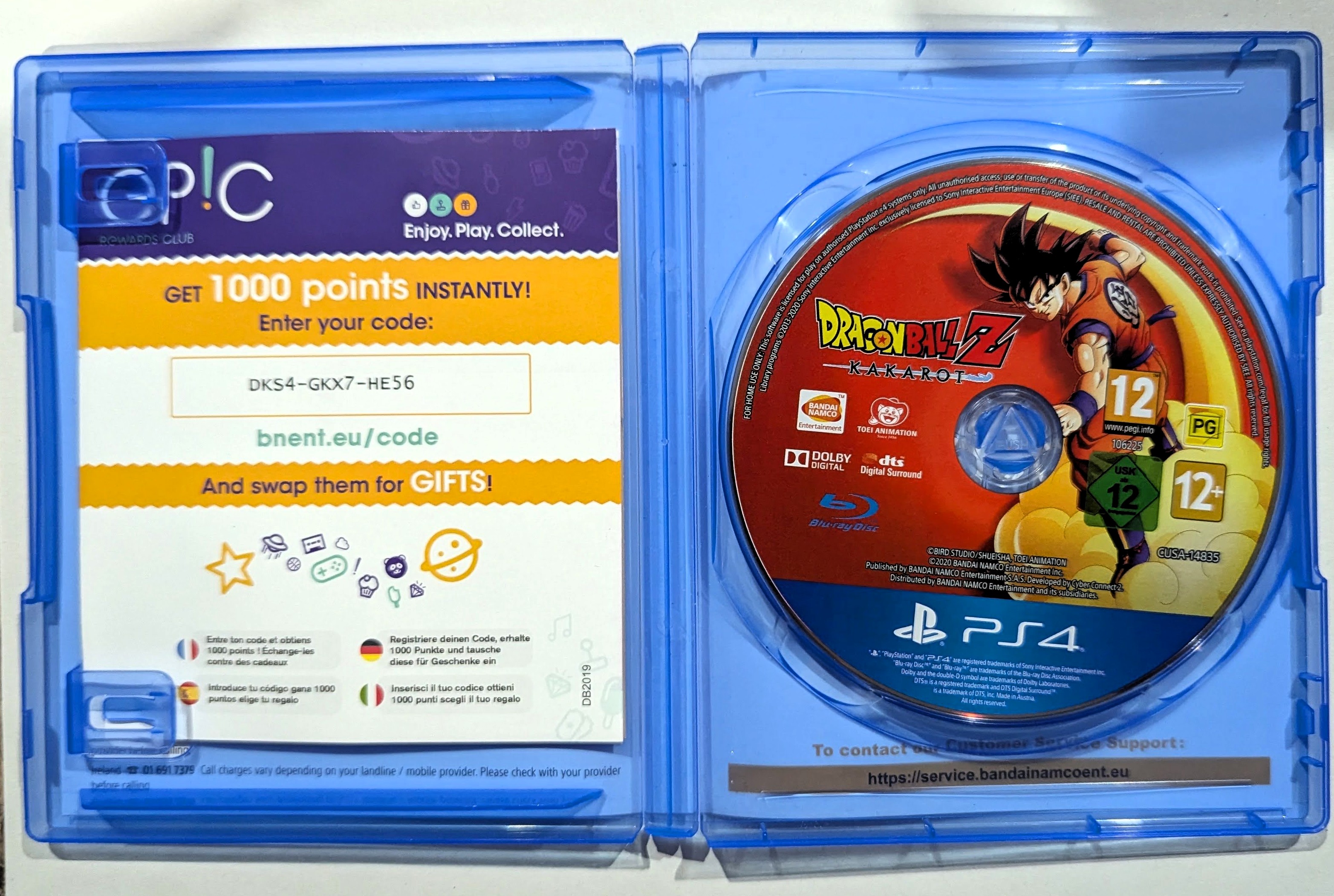 Dragon Ball Z Kakarot PS4