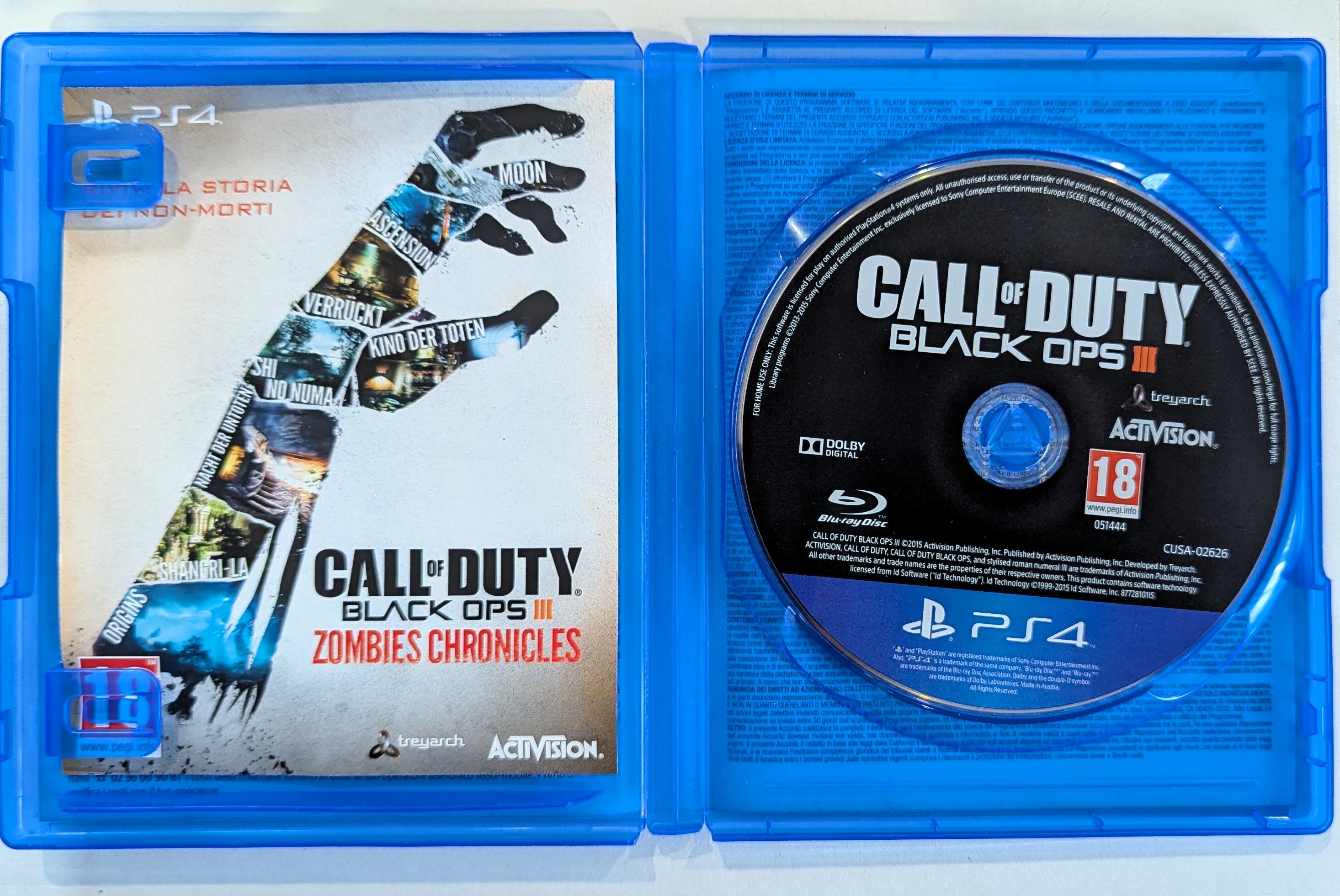 Call of Duty : Black Ops III (3) - Zombies Chronicles Edition PS4