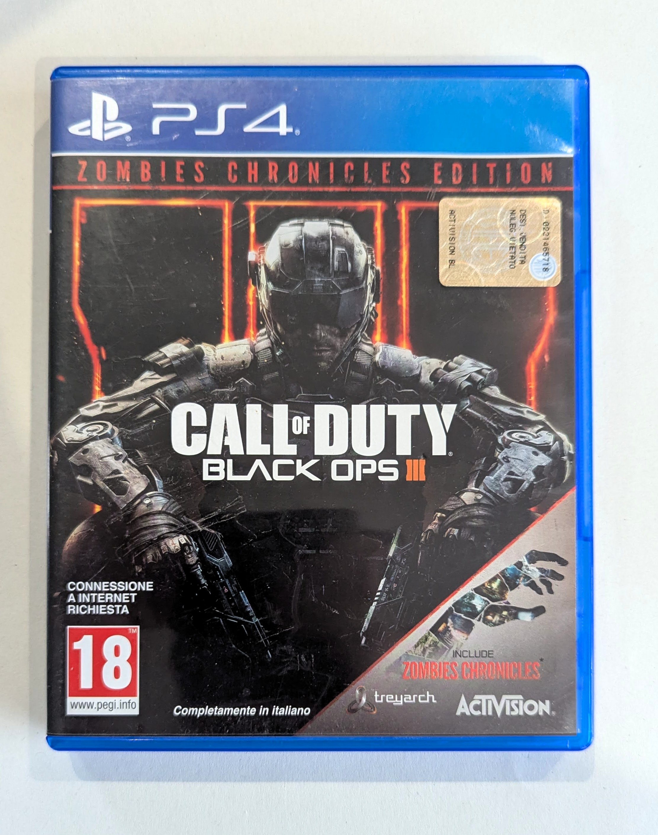 Call of Duty : Black Ops III (3) - Zombies Chronicles Edition PS4