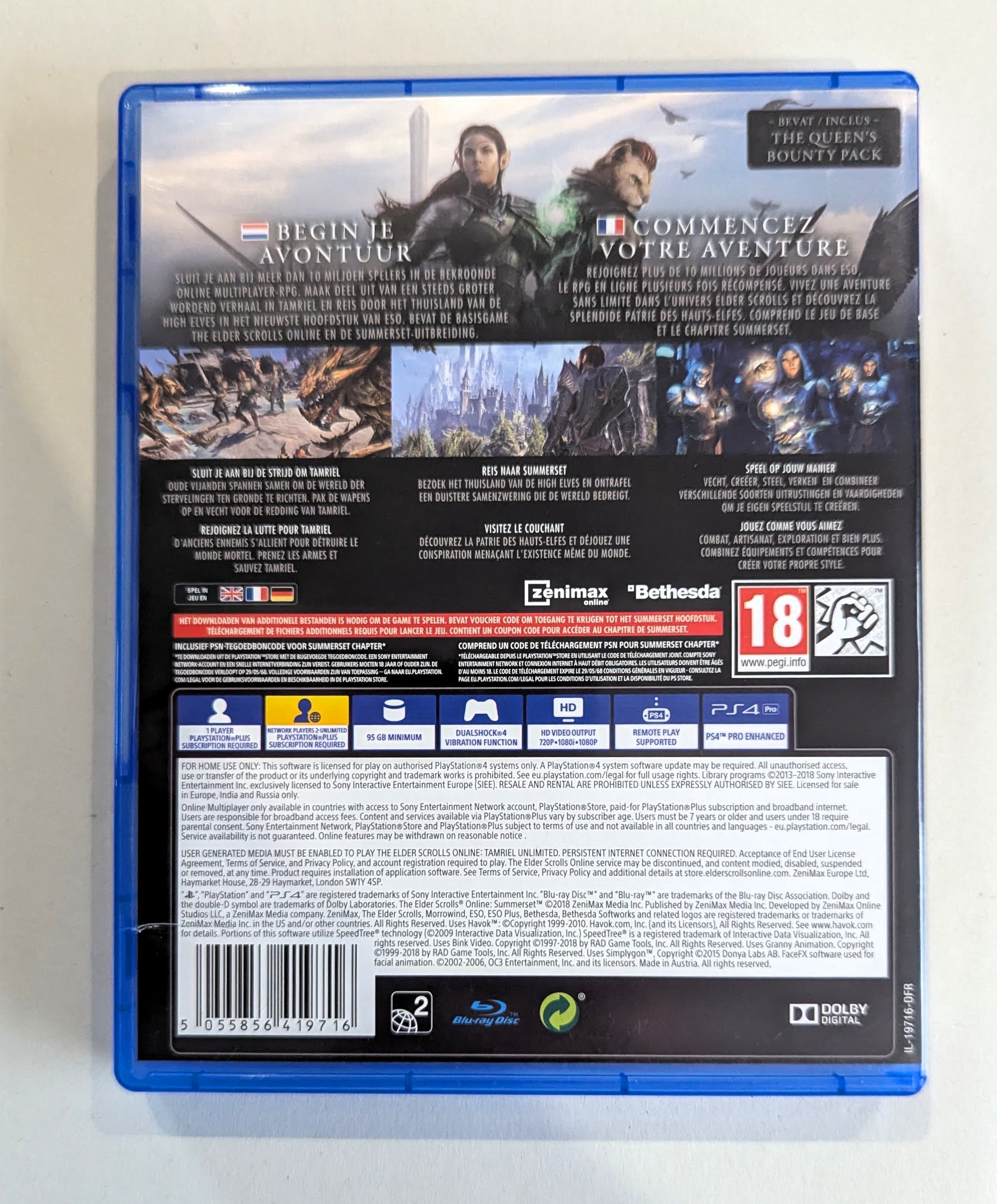 The Elder Scrolls Online : Summerset PS4