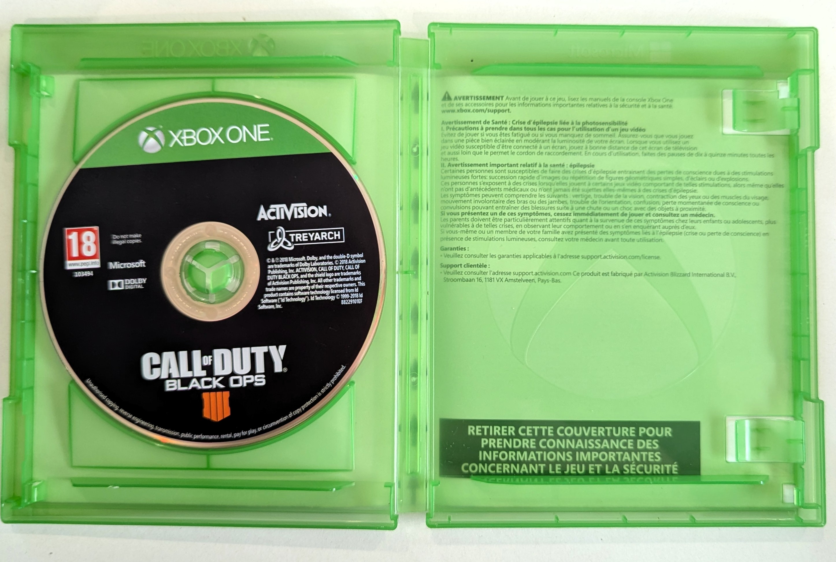 Call of Duty : Black Ops 4 Xbox one