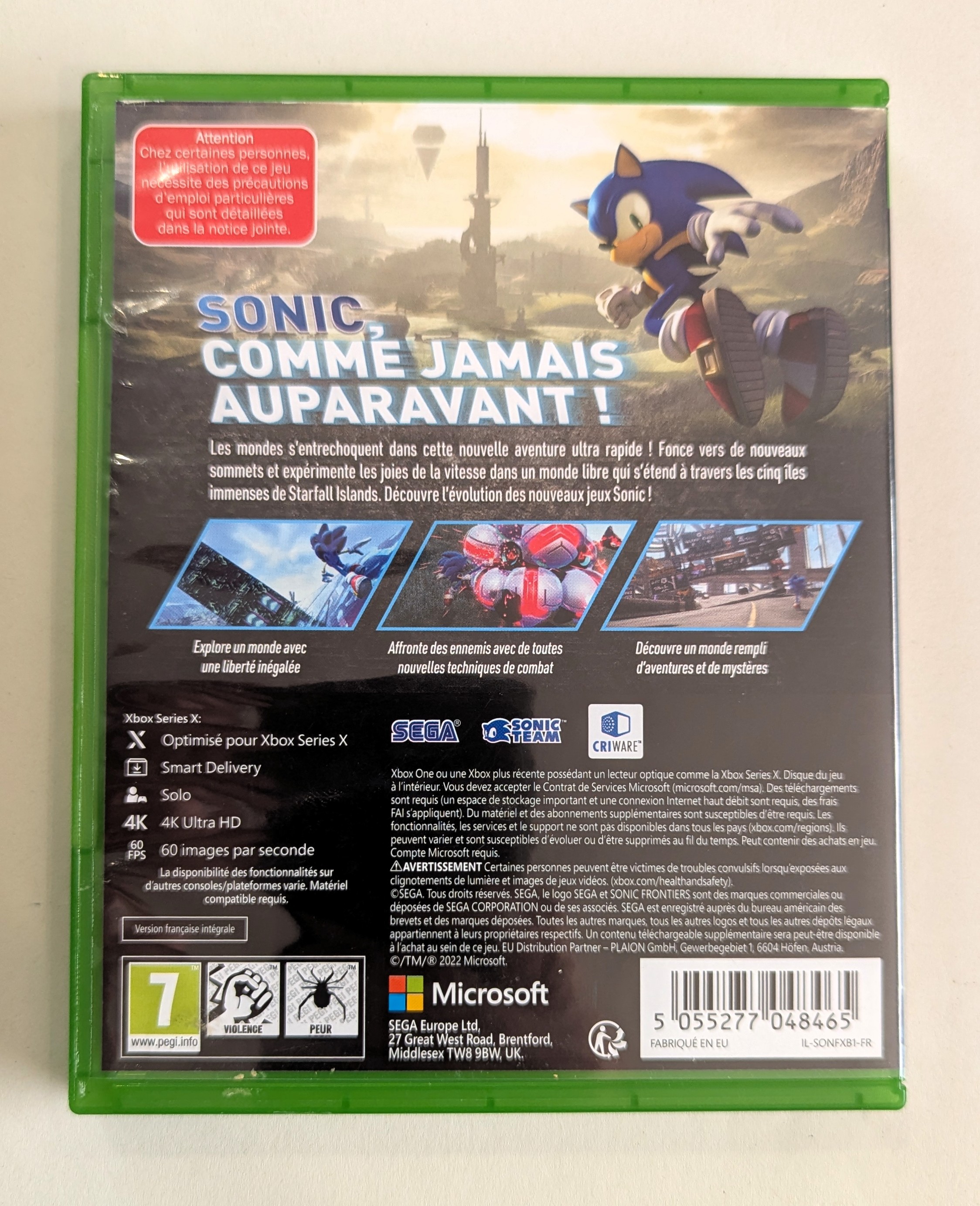 Sonic Frontiers Xbox Series X