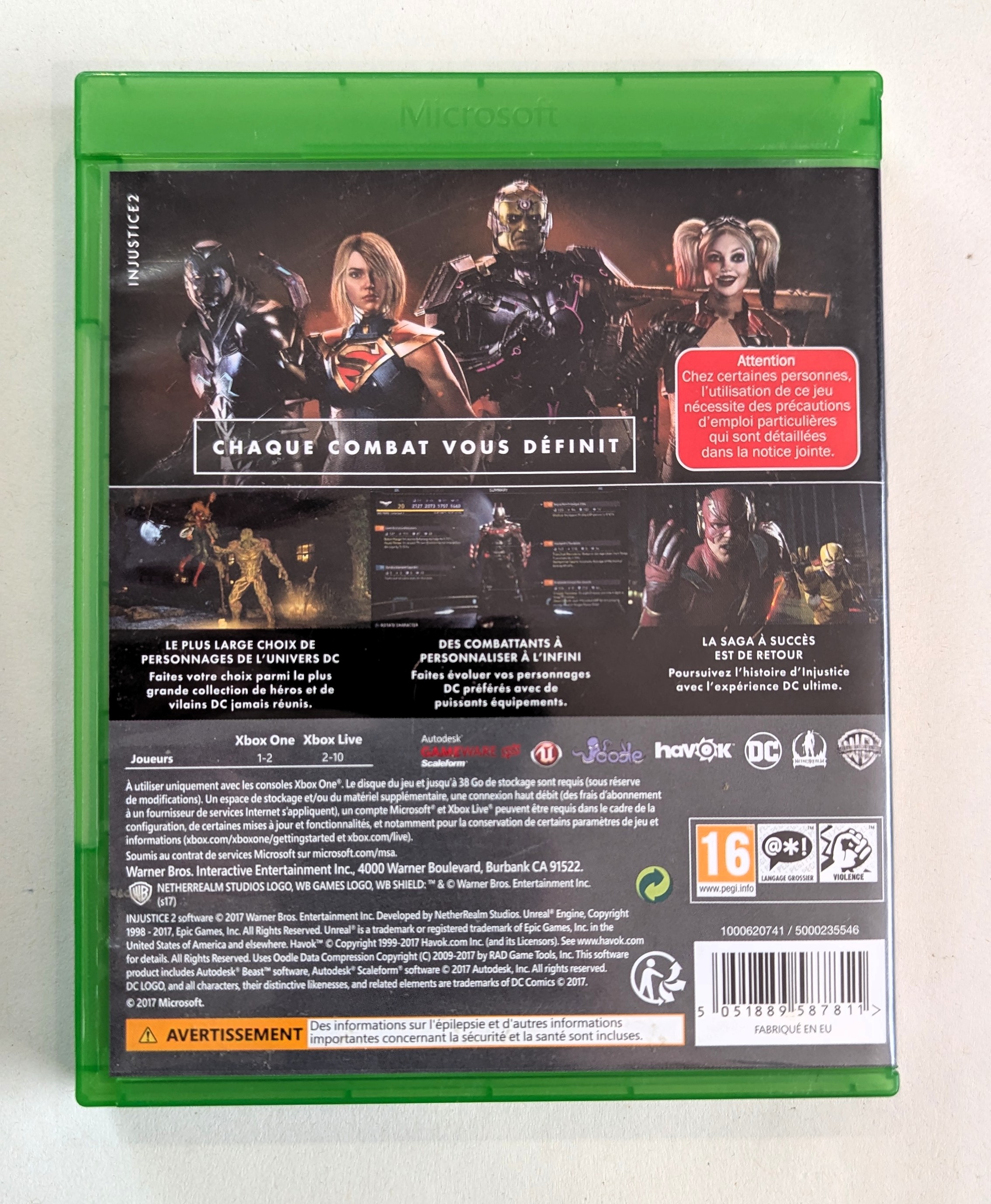 Injustice 2 Xbox one