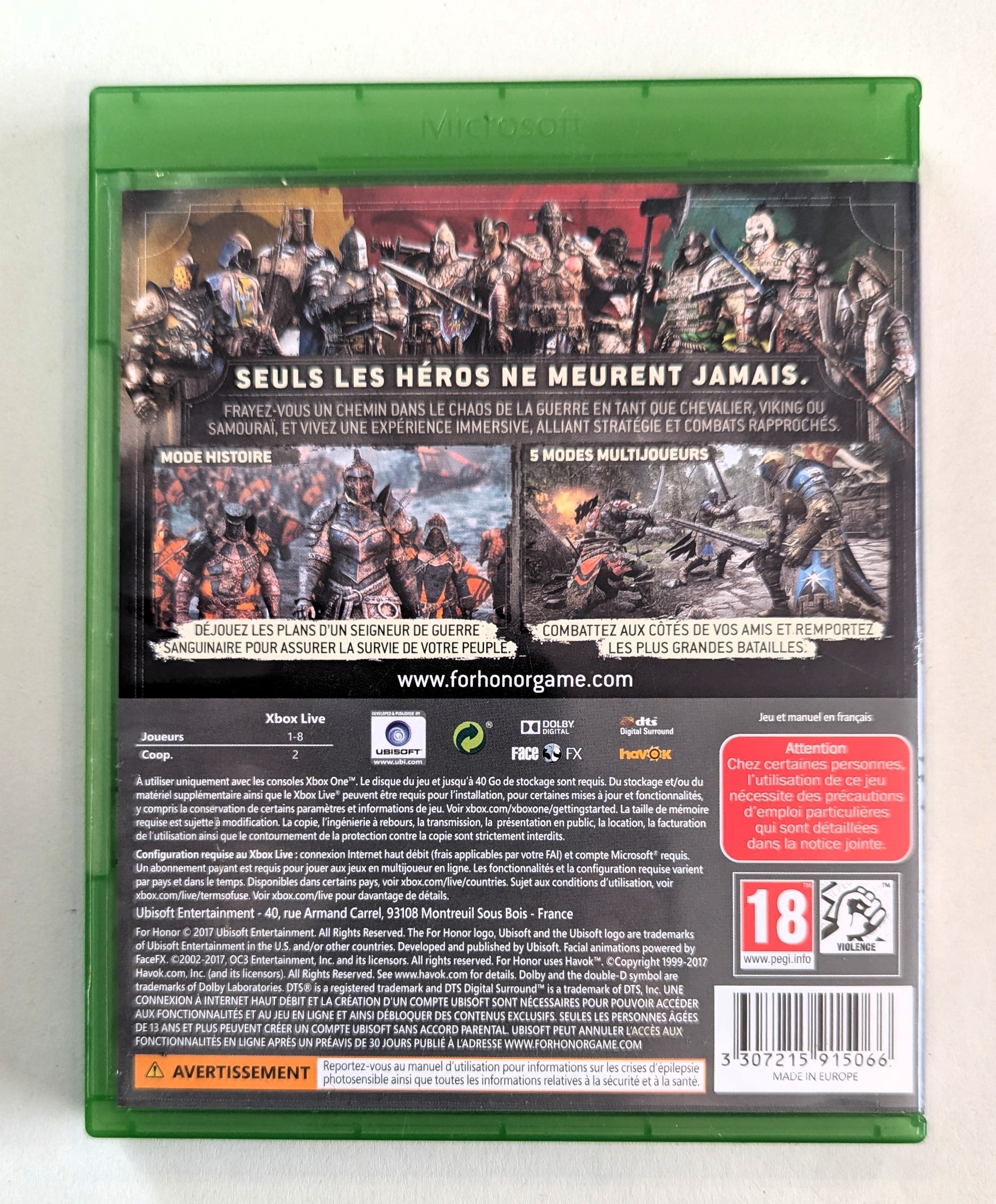 For Honor Xbox One